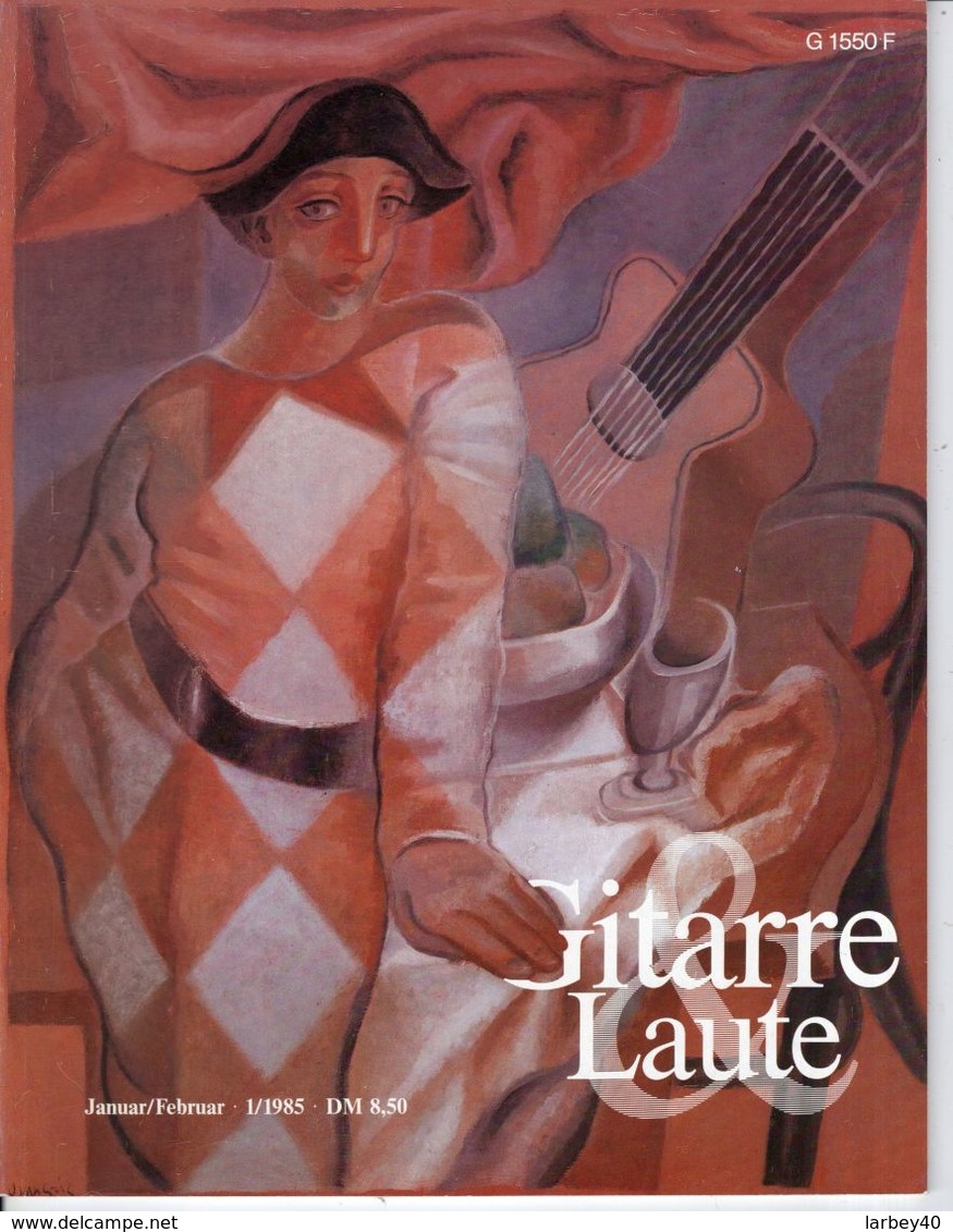 Revue De Musique -  Gitarre & Laute - N° 1 - 1985 - Musique