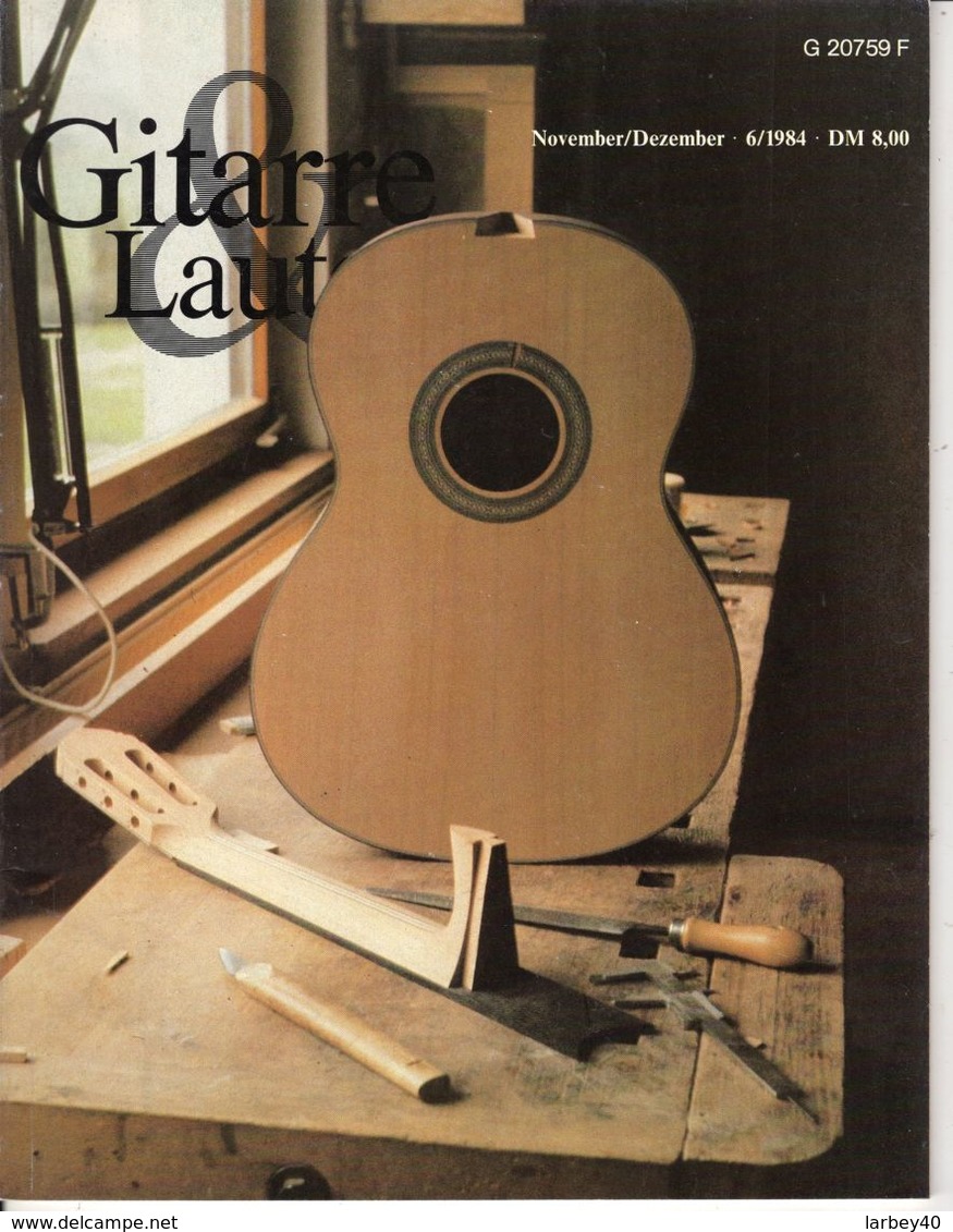 Revue De Musique -  Gitarre & Laute - N° 6 - 1984 - - Musik