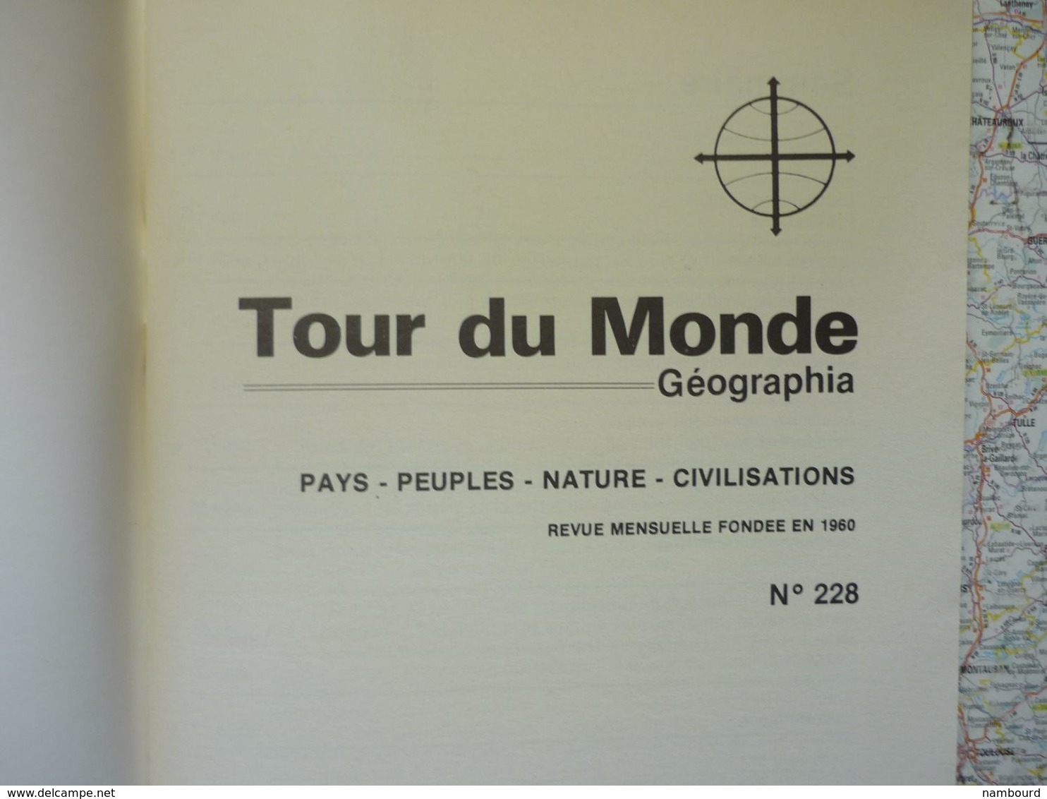 Tour Du Monde N°228 République Orientale De L'Uruguay - Créoles De Louisiane - Un Zoo à Berlin Septembre 1978 - Géographie