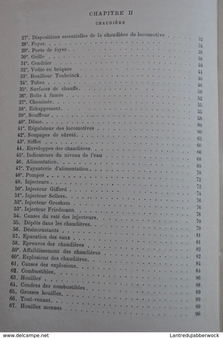 Edouard SAUVAGE La Machine Locomotive Manuel Pratique à L'usage Des Mécaniciens Et Des Chauffeurs 1894 Vapeur Chaudière - Chemin De Fer & Tramway