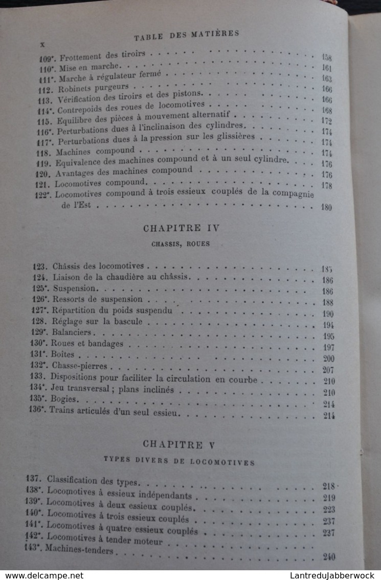 Edouard SAUVAGE La machine locomotive Manuel pratique à l'usage des mécaniciens et des chauffeurs 1894 vapeur chaudière