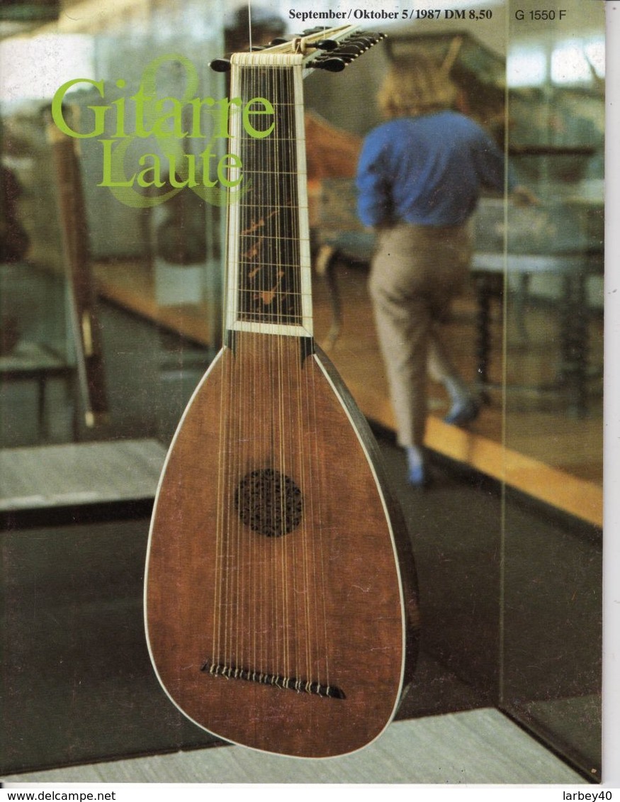 Revue De Musique -  Gitarre & Laute - N° 5 - 1987 - - Música