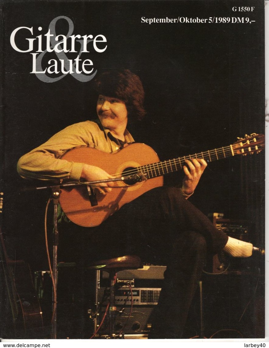 Revue De Musique -  Gitarre & Laute - N° 5 - 1989 - - Muziek