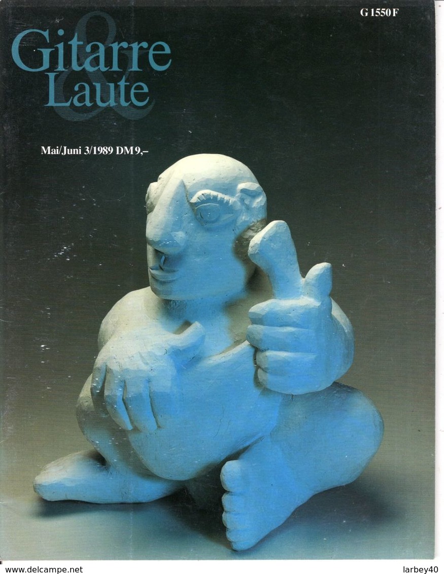 Revue De Musique -  Gitarre & Laute - N° 3 - 1989 - - Muziek