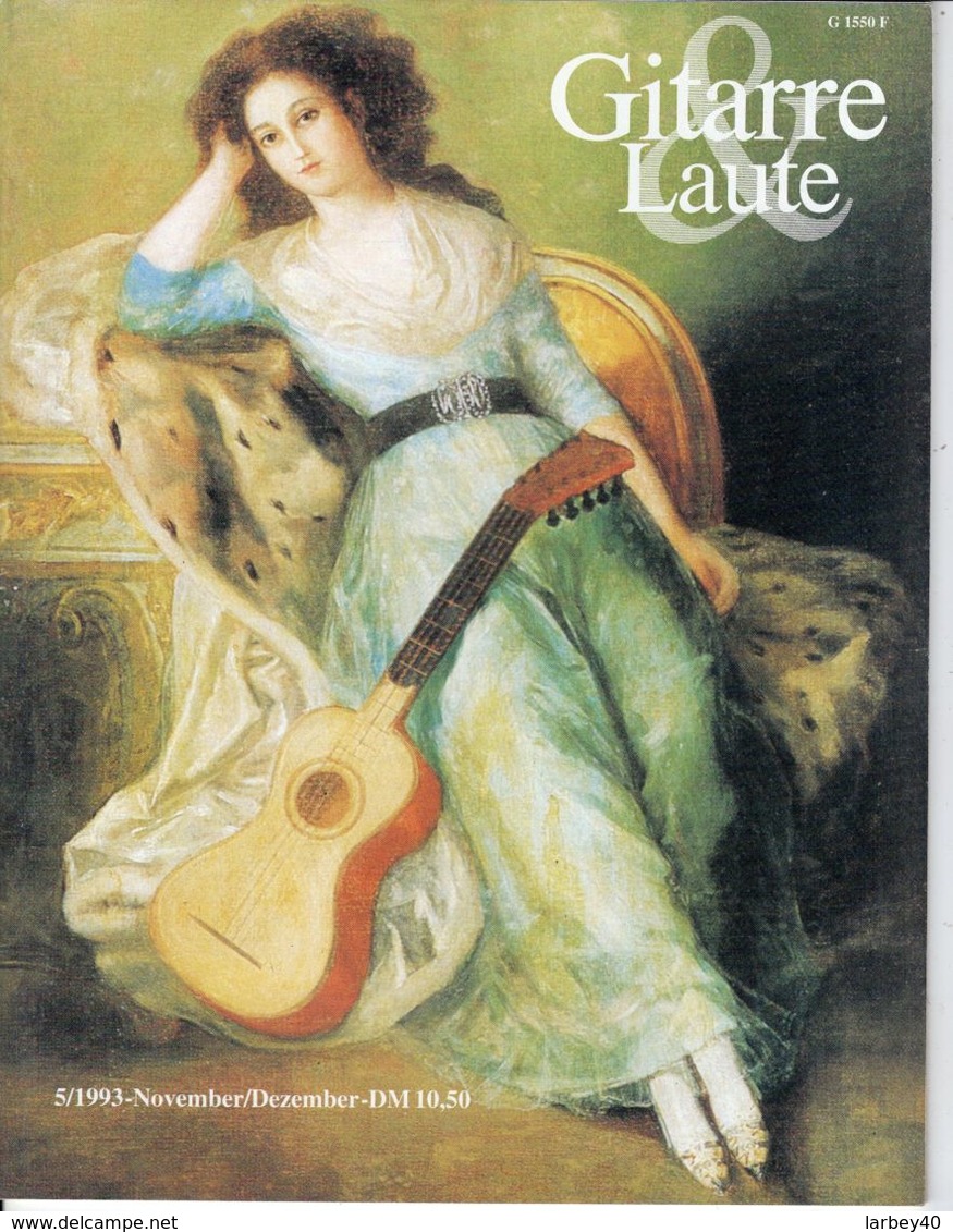 Revue De Musique -  Gitarre & Laute - N° 5 - 1993 - Muziek