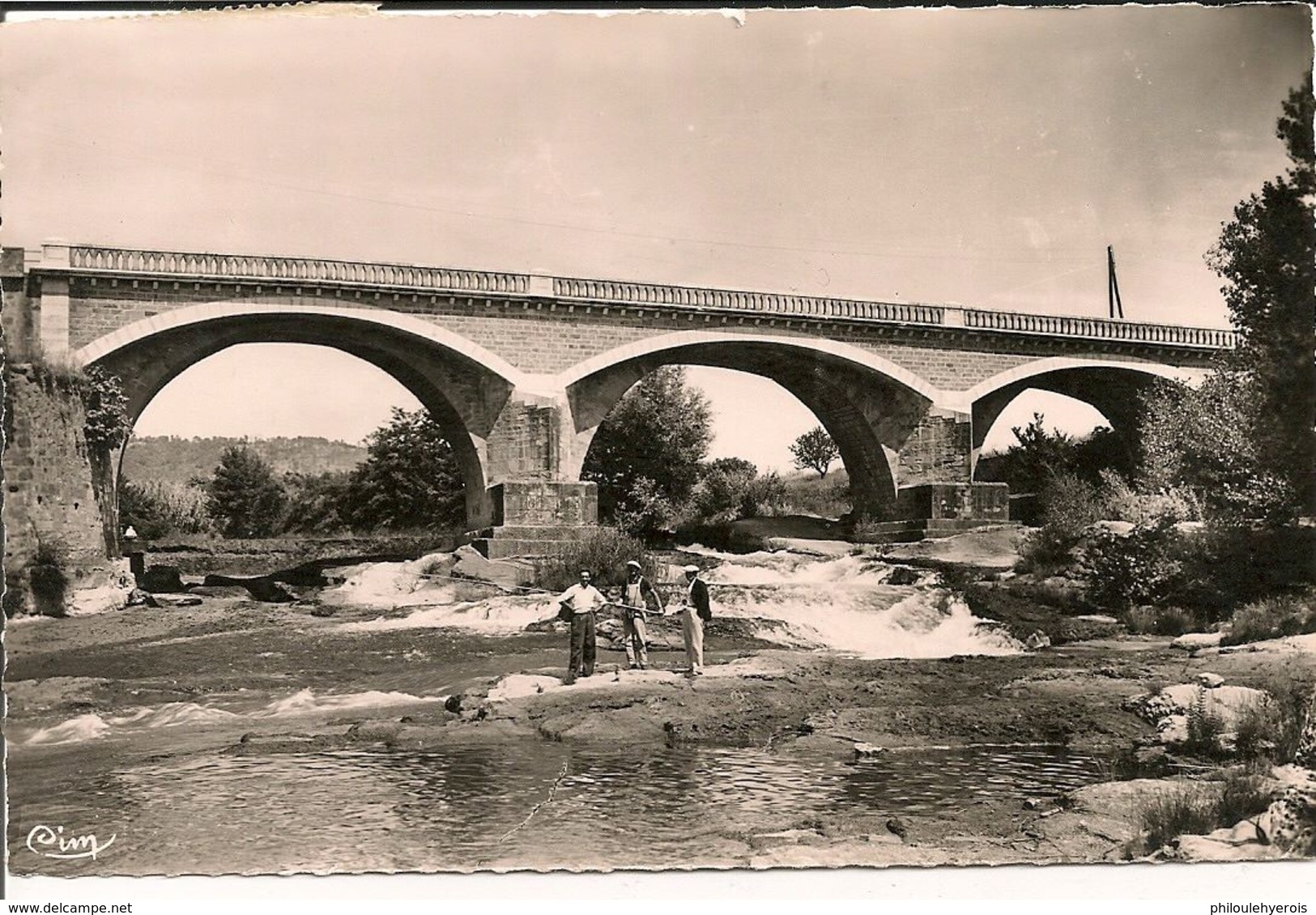 CPA 83 LES ARCS Le Pont Sur L'Argens En 1959 - Les Arcs