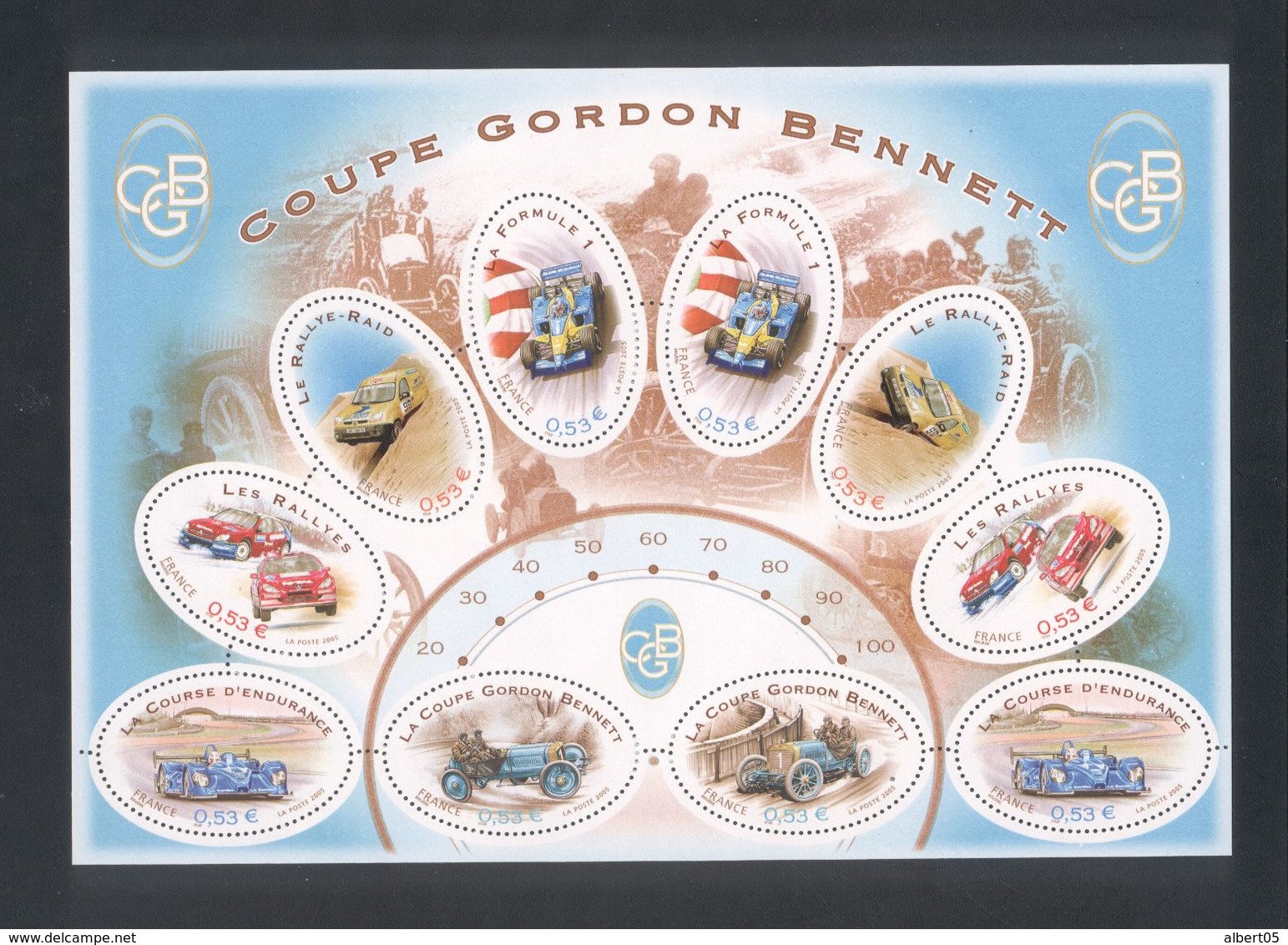 Bloc Feuillet Y&T N° 86 - Neuf ** Sport Automobile - Coupe Gordon Bennet , Formule 1 , Rallye , - Mint/Hinged