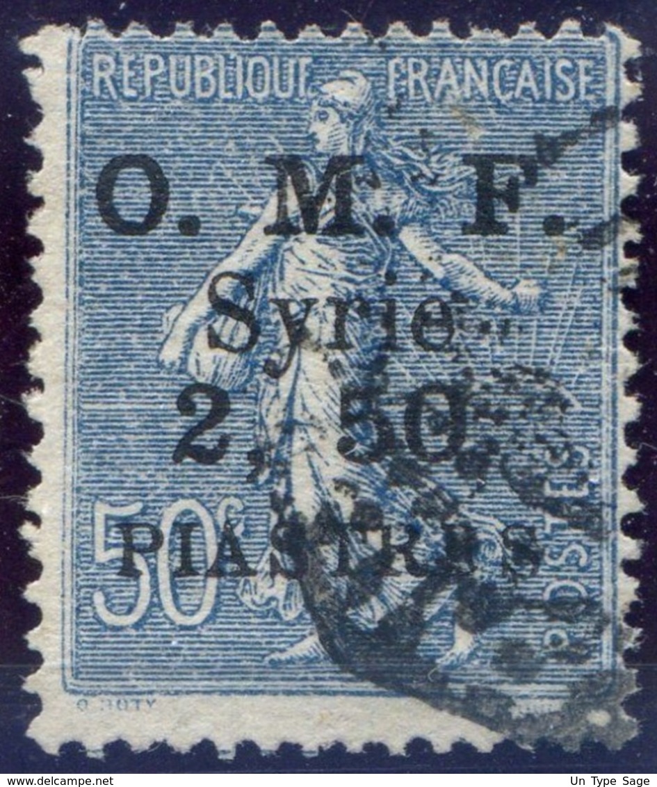 Syrie N°87 Variété "2," De La Surcharge Décalée Vers La Gauche - Oblitéré - (F511) - Oblitérés