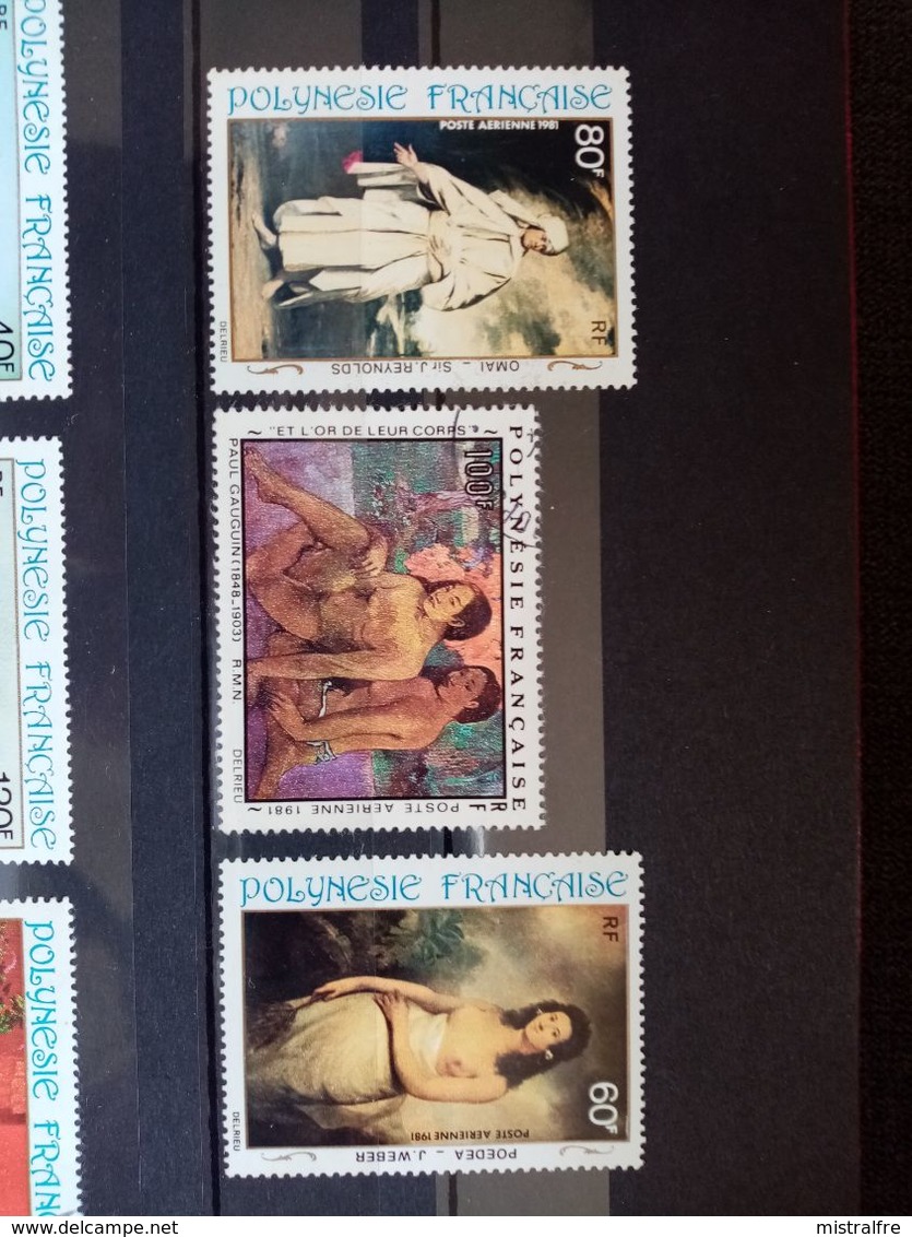 POLYNESIE . 1979 à 1985.  Poste Aériènne N°148 à 188. 5 Neufs + 9 Oblitérés. Côte Yvert 31,80 €. - Usados