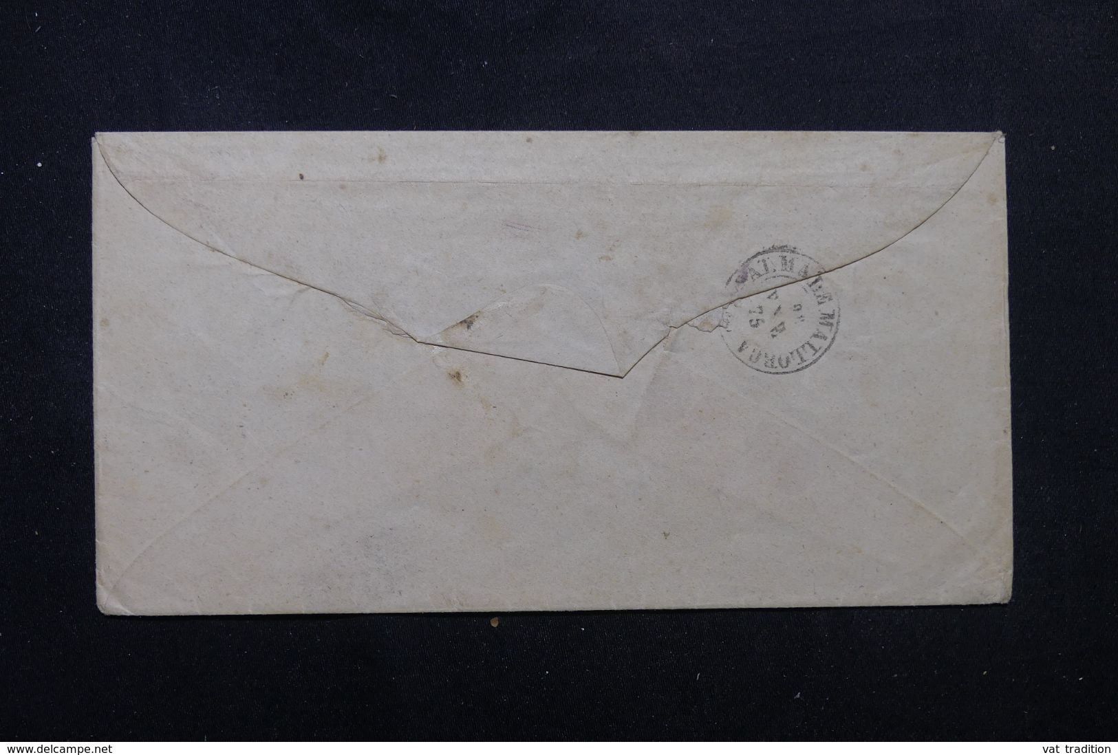 ESPAGNE - Enveloppe Pour Palma En 1875, Affranchissement Plaisant - L 63325 - Storia Postale