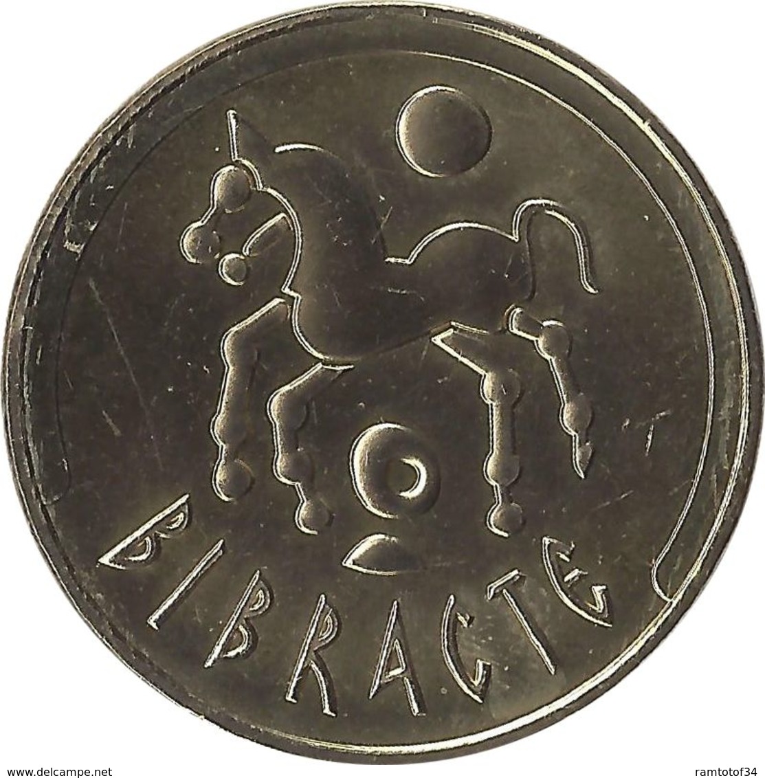 2018 MDP272 - SAINT-LEGER-SOUS-BEUVRAY - Bibracte 5 (Cheval Gaulois 2) / MONNAIE DE PARIS - 2018