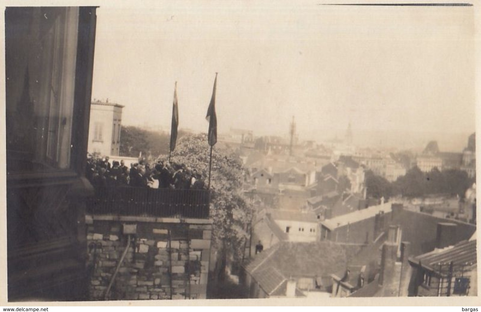 Photo Visite De La Reine Aux Invalides Belges Et Français Aux Comtes De Méan Liège Militaire - Krieg, Militär