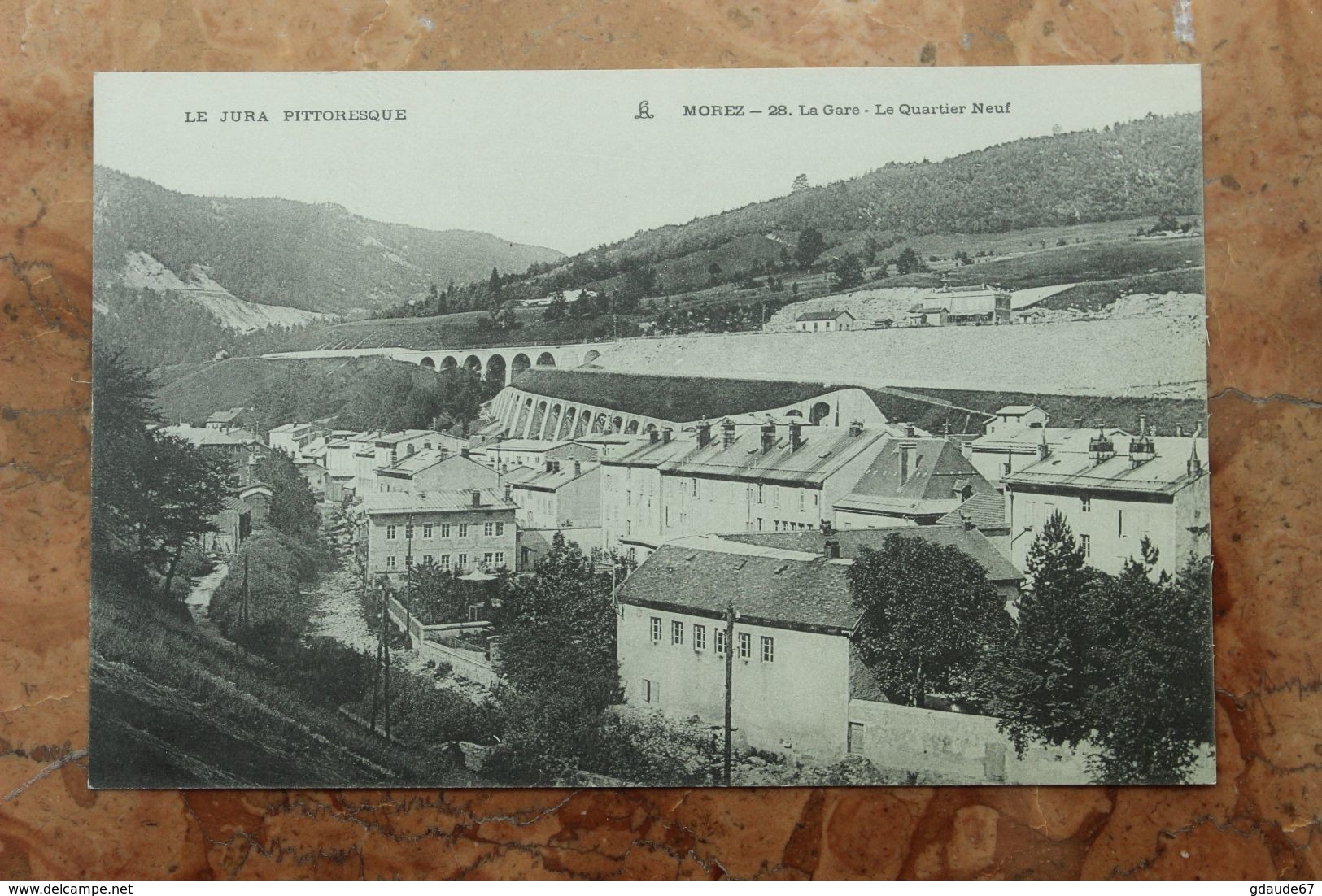 MOREZ (39) - LE JURA PITTORESQUE - LA GARE - LE QUARTIER NEUF - Orgelet