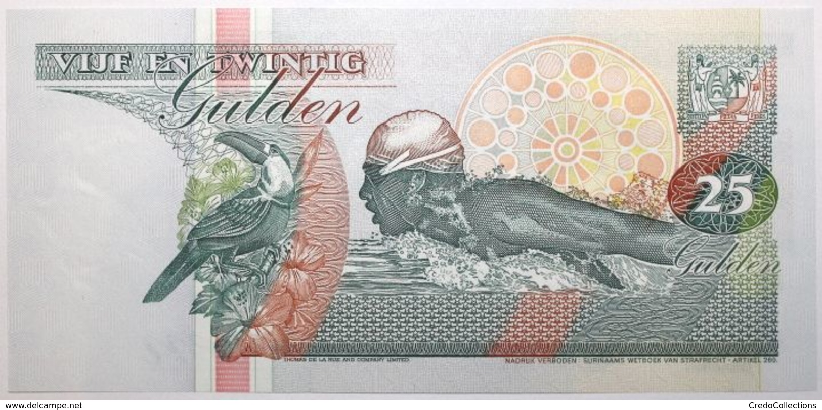 Surinam - 25 Gulden - 1998 - PICK 138d - NEUF - Surinam