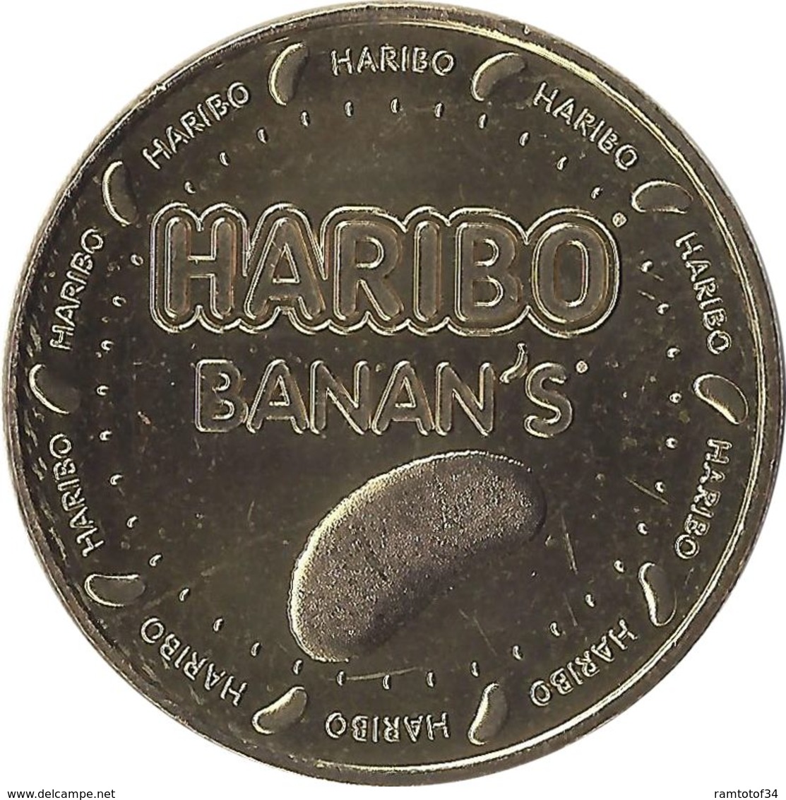 2018 MDP264 - UZÈS - Musée Du Bonbon Haribo 17 (Banan's) / MONNAIE DE PARIS - 2018