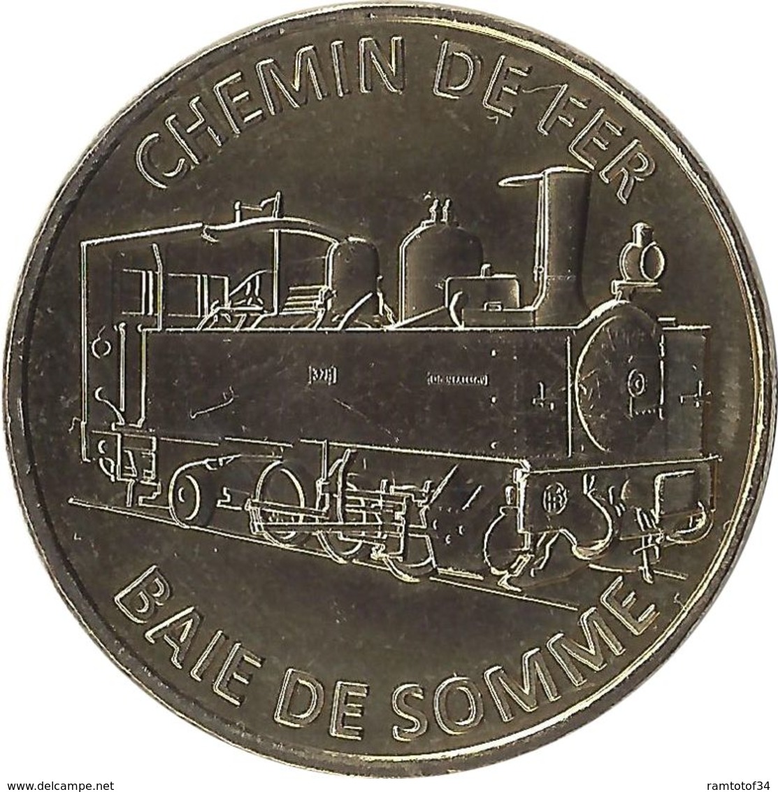 2018 MDP169 - SAINT-VALERY-SUR-SOMME - Chemin De Fer 1 (031T) / MONNAIE DE PARIS - 2018