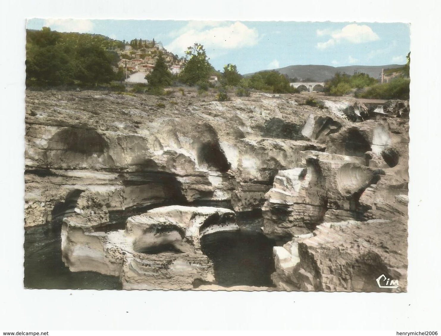 30 Gard La Roque Sur Cèze Le Sautadet Les Marmites De Géants - Other & Unclassified