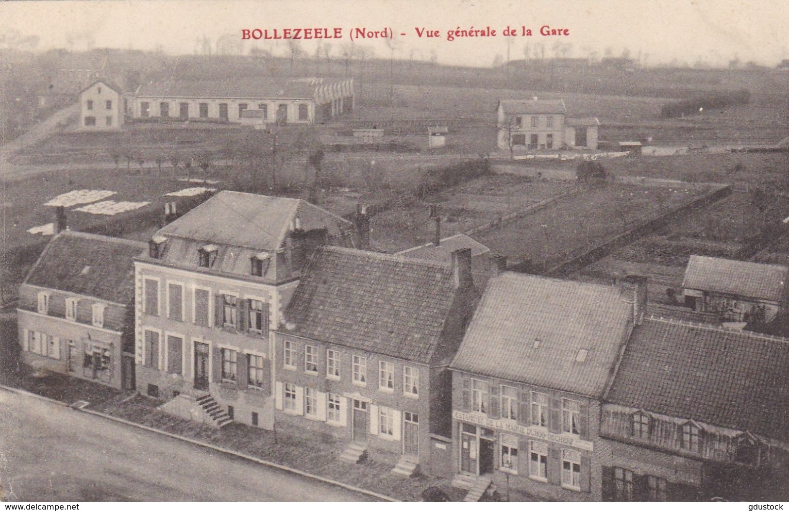 Nord - Bollezeele - Vue Générale De La Gare - Other & Unclassified