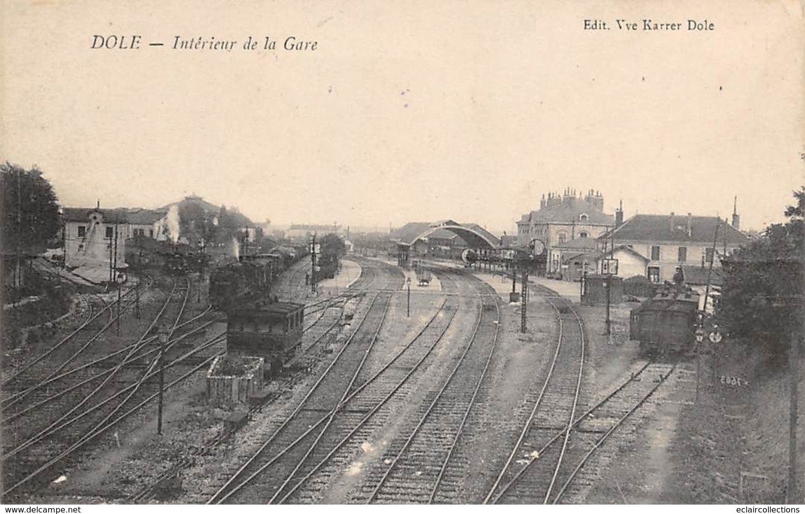 Dole         39        Intérieur De La Gare          (voir Scan) - Dole