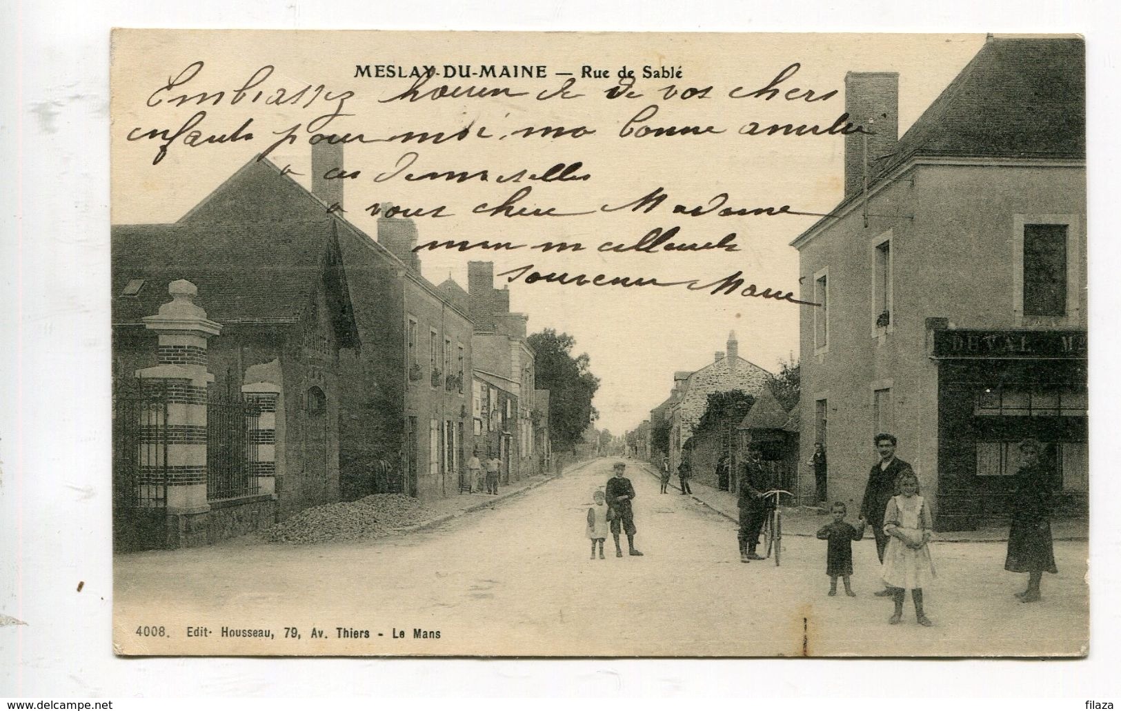 53 - Mayenne - Meslay De Maine Rue De Sable (N0481) - Meslay Du Maine