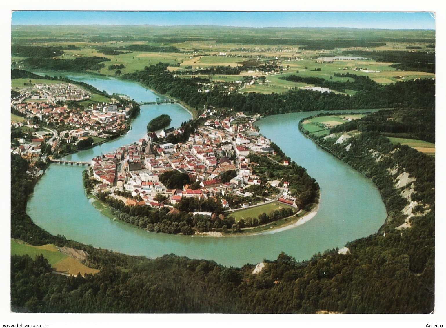 Wasserburg Am Inn - Innschleife - Luftaufnahme - Wasserburg (Inn)