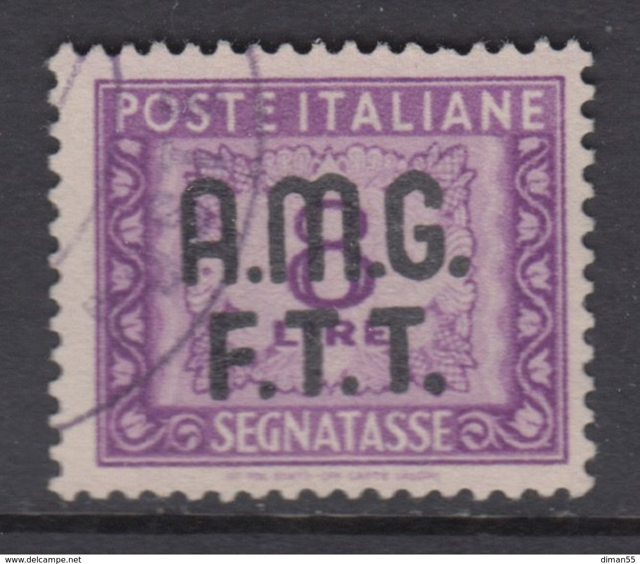 Trieste Zona A - AMG-FTT - Segnatasse N.11 - Cat. 350 Euro  - Usato - Luxus Postfrisch - Postage Due