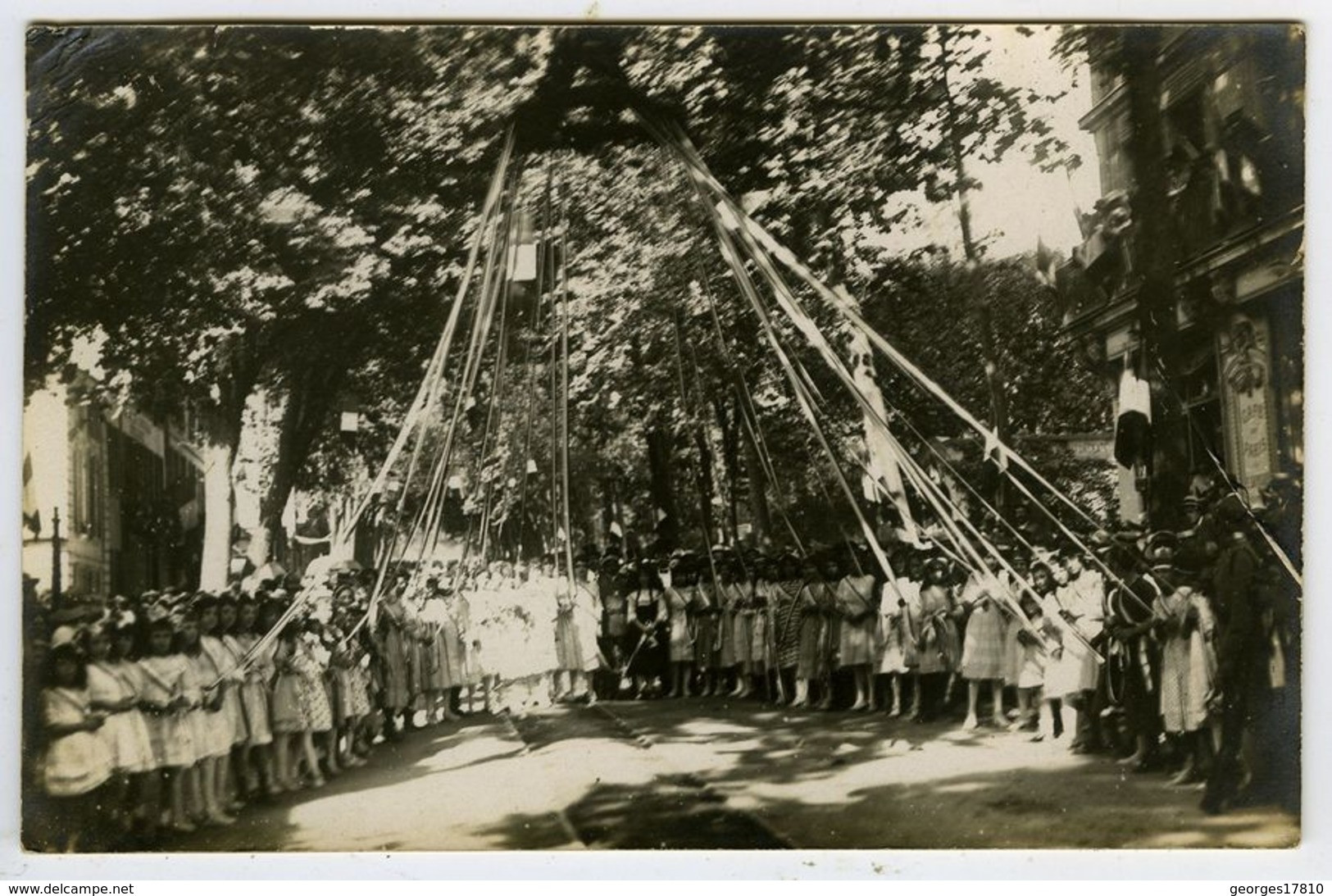 Carte Photo Saintes Retour Du 6 Ri En 1919 - Saintes