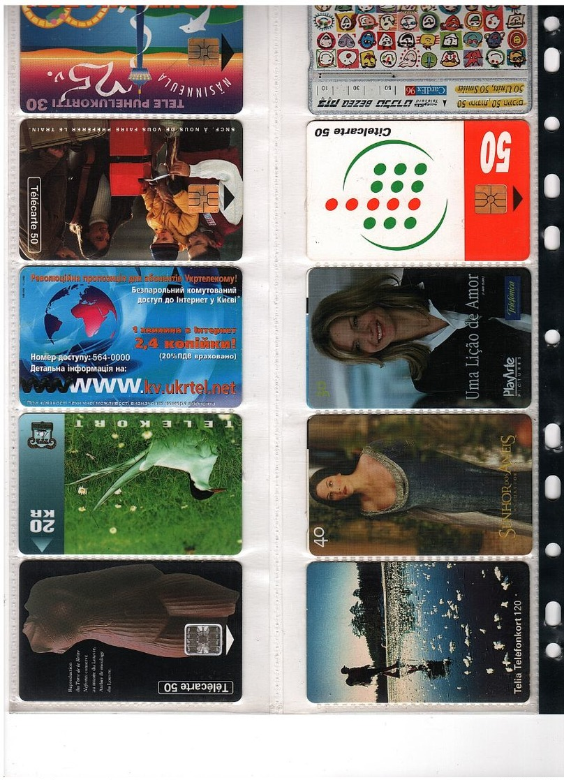 Nuevo : -  10 DIFFERENT TELECARTES FOR COLLECTION AT OFFER PRICE - Faroe Islands