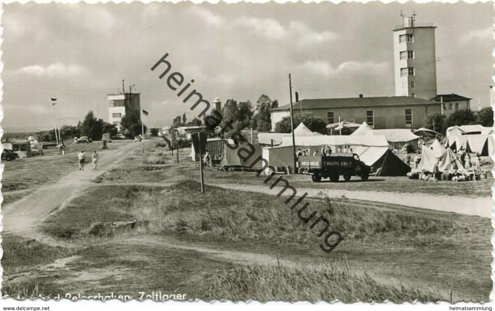 Ostseebad Pelzerhaken - DLRG Zeltlager - Foto-AK 60er Jahre - Cramers Kunstanstalt KG Dortmund - Neustadt (Holstein)