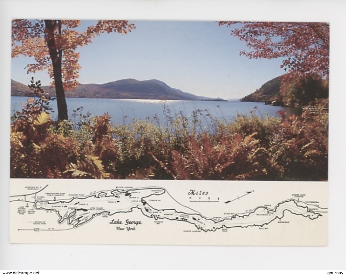 Lake George - New-York : Géographique - Lake George