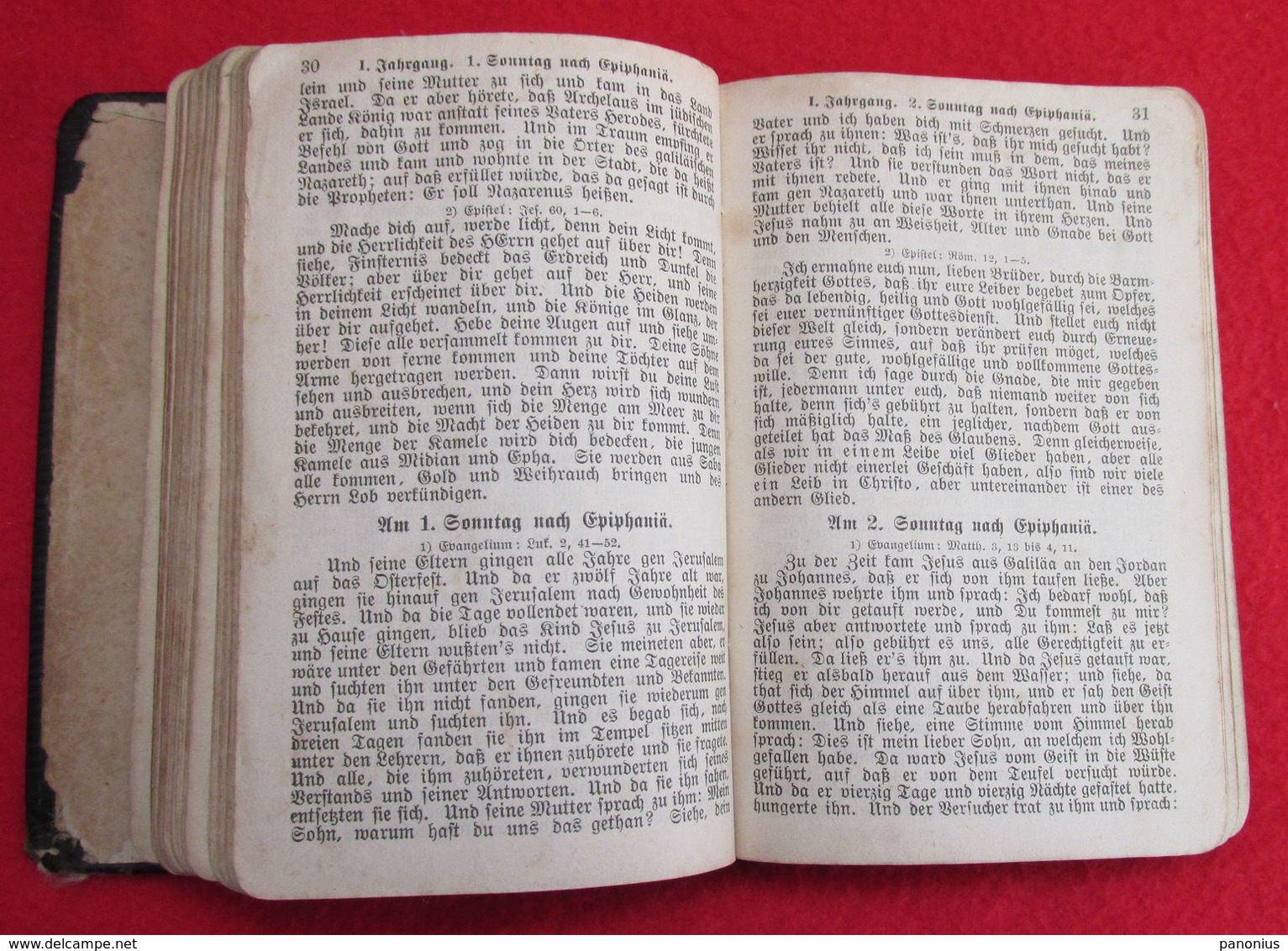 EVANGELISCHE KIRCHE / EVANGELICAL CHURCH, GEBETSBUCH PRAYER BOOK, STUTTGART, year 1895