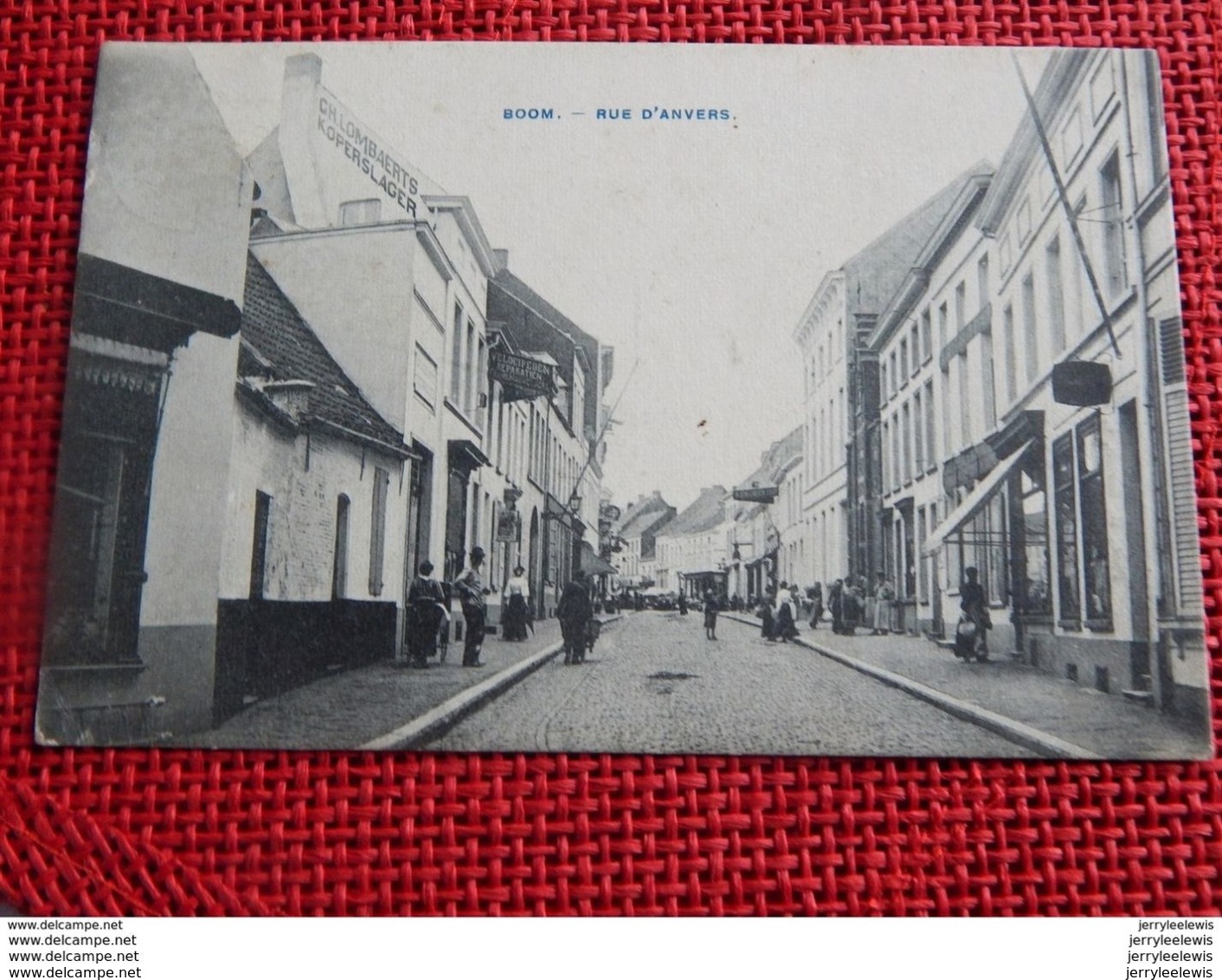 BOOM     -   Antwerpsestraat  -   Rue D'Anvers  -  1908 - Boom