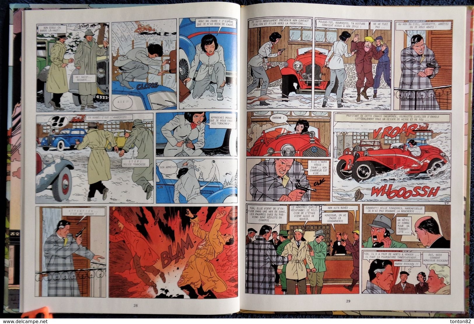 Ch. Vanderhaeghe -/ P.J. Zanon - HARRY DICKSON - La bande de l' Araignée - Dargaud / Art & BD -  ( E.O 1986 ) .