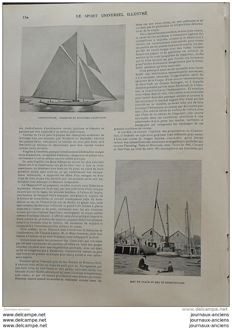 1901 CHUTE DE SANTOS DUMONT TERRASSE DE PASSY - LE ROI DU TIR - AVIRON - CAEN - LE MANS -  DEAUVILLE