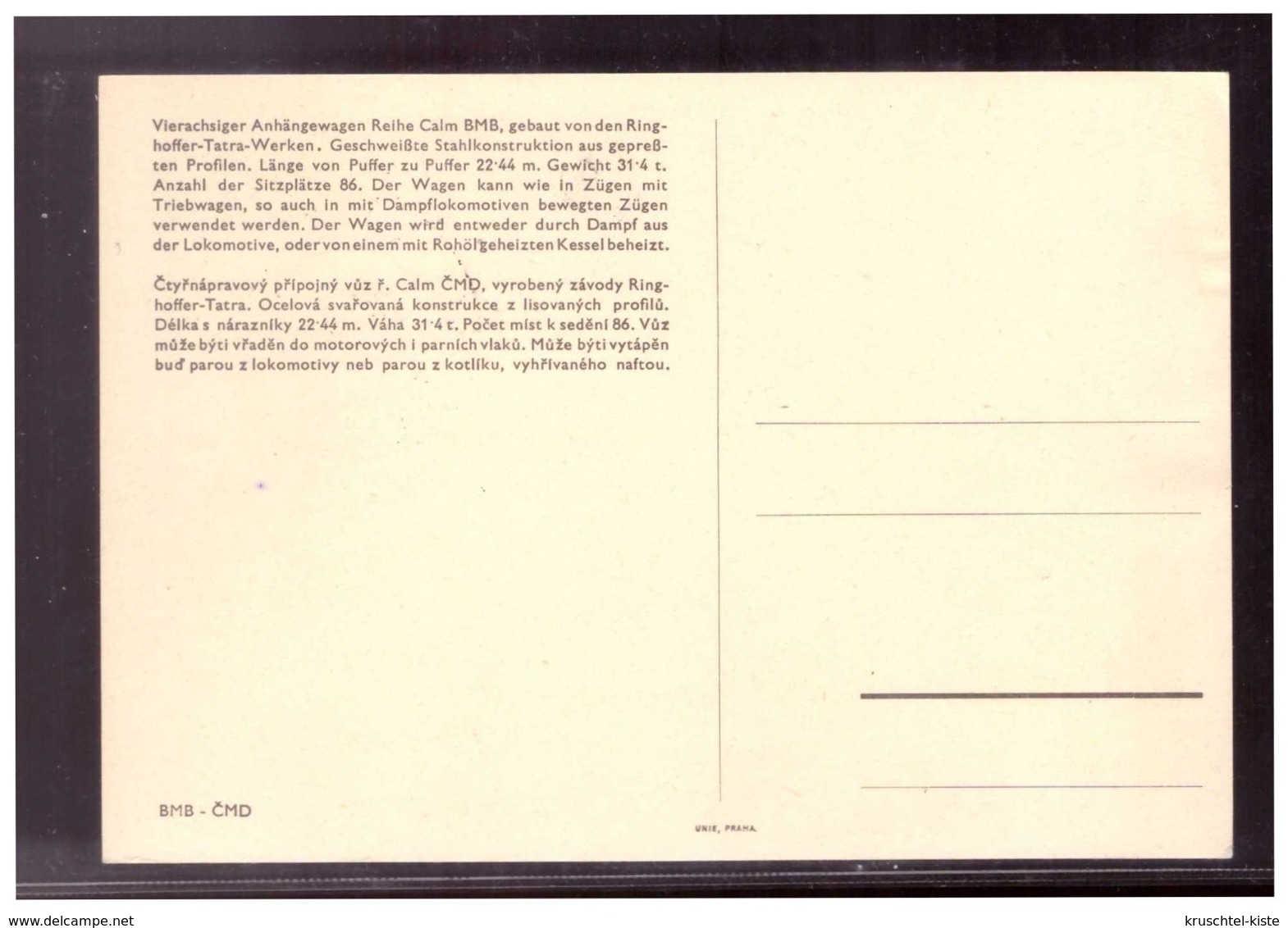 Böhmen U. Mähren (009705) Gedenkkarte 100 Jahre Nordbahn In Mähren Olmütz 1.8.1942, Sonderstempel, Engel: SB 74c - Brieven En Documenten