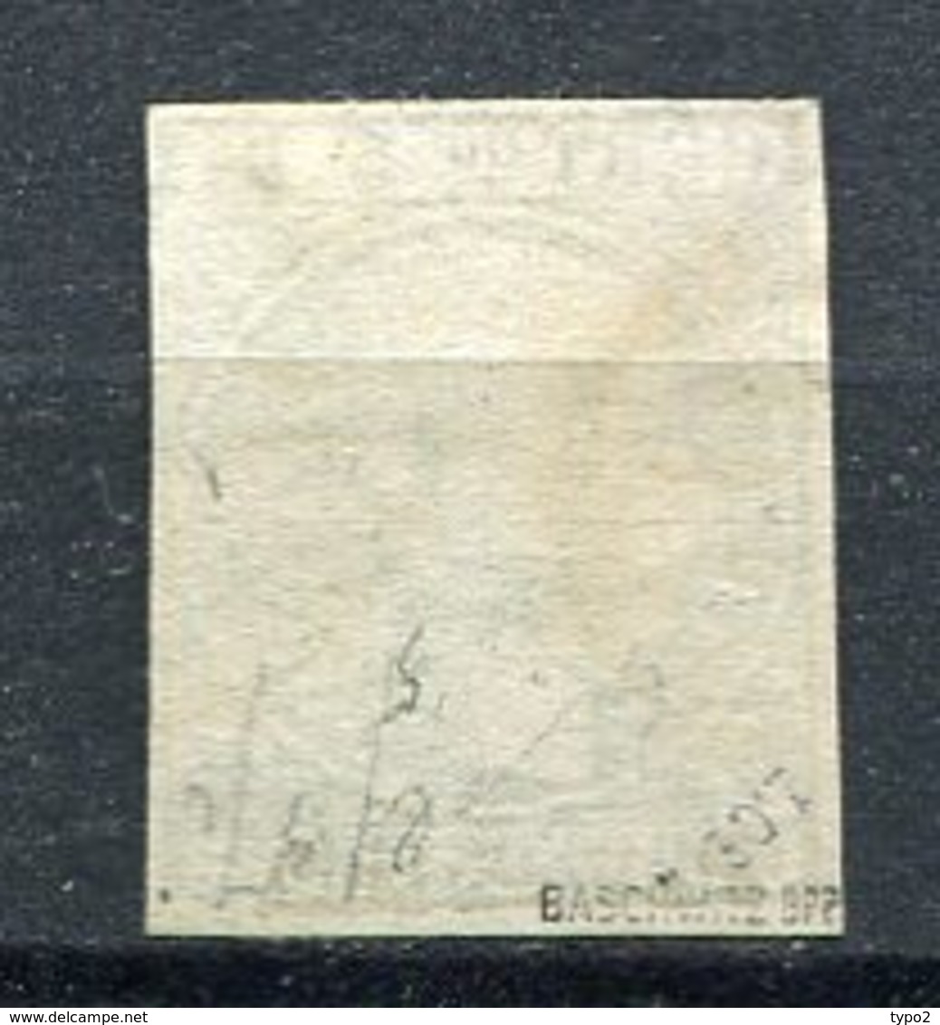 Yv. 1852 N°  15  (o)  5r Vert Isabelle  Cote 140 Euro BE  2 Scans - Used Stamps