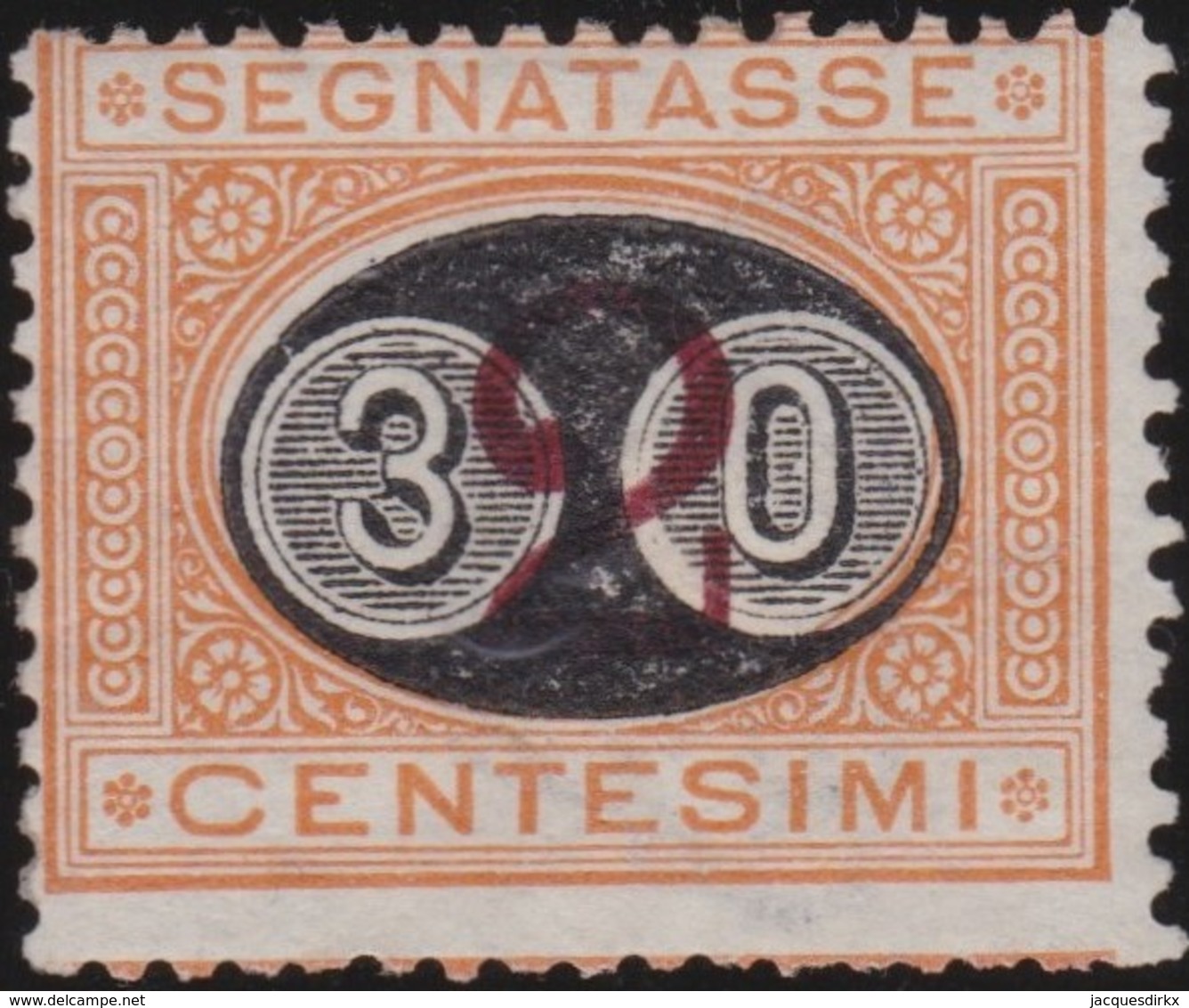 Italia      .    Yvert       .   Taxe  24  (2 Scans)   .     *      .     Neuf Avec Charniere   .   /   .    Mint-hinged - Postage Due