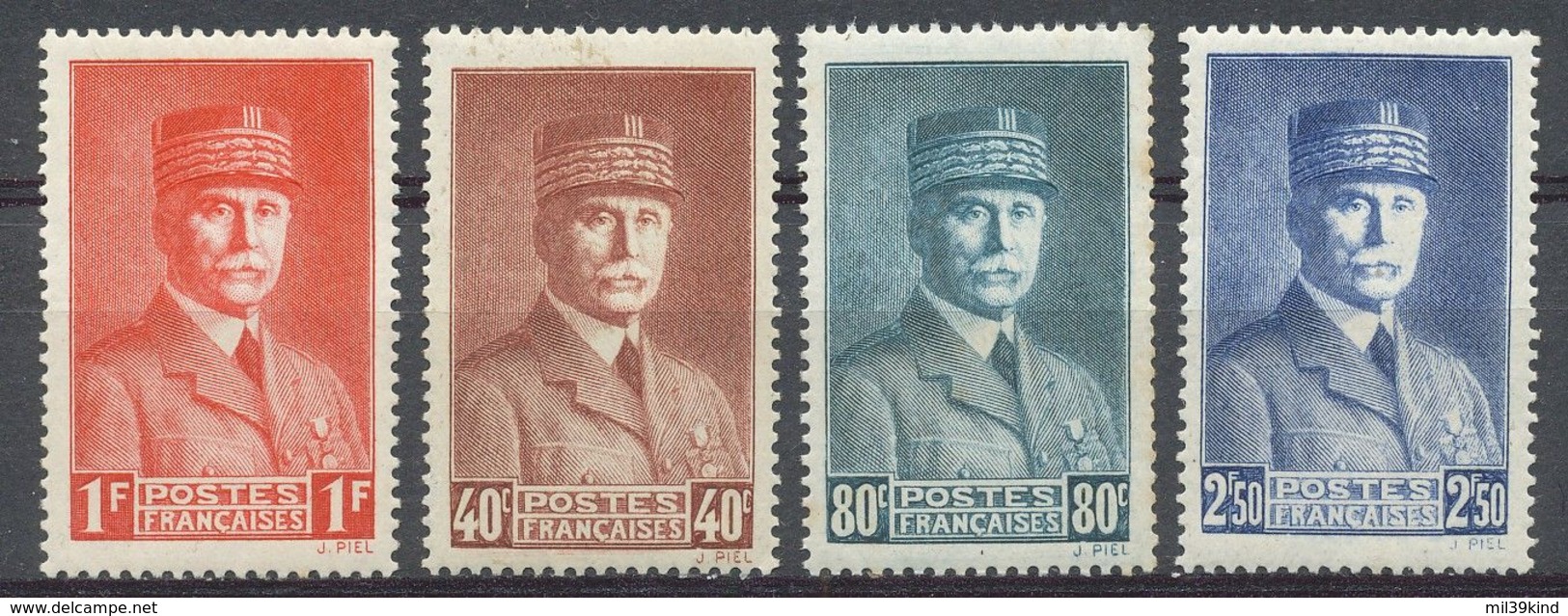 FRANCE - 1941 - NR 470-/-473 - Neufs - Unused Stamps