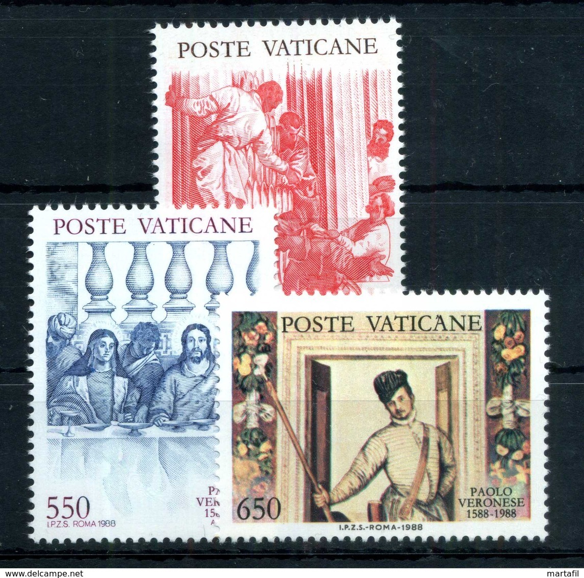 1988 VATICANO SET MNH ** - Nuevos