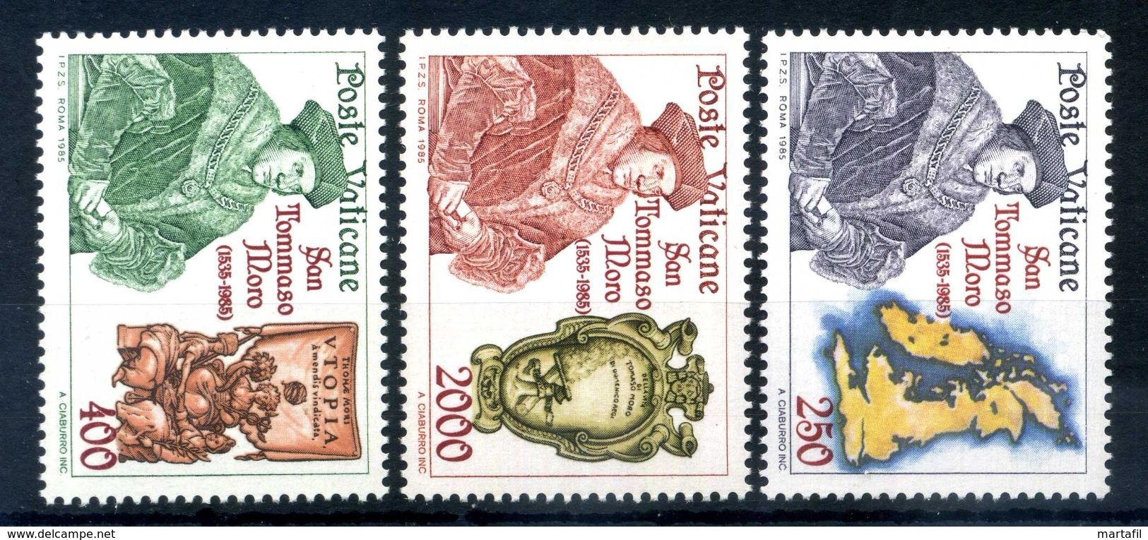 1985 VATICANO SET MNH ** - Nuevos