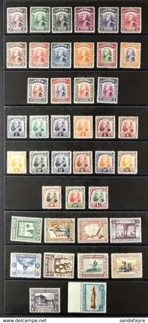 BRITISH COMMONWEALTH  1880's-1940's ATTRACTIVE FINE MINT ASSEMBLY Of Mostly BETTER ITEMS On Stock Cards, Virtually All D - Sonstige & Ohne Zuordnung