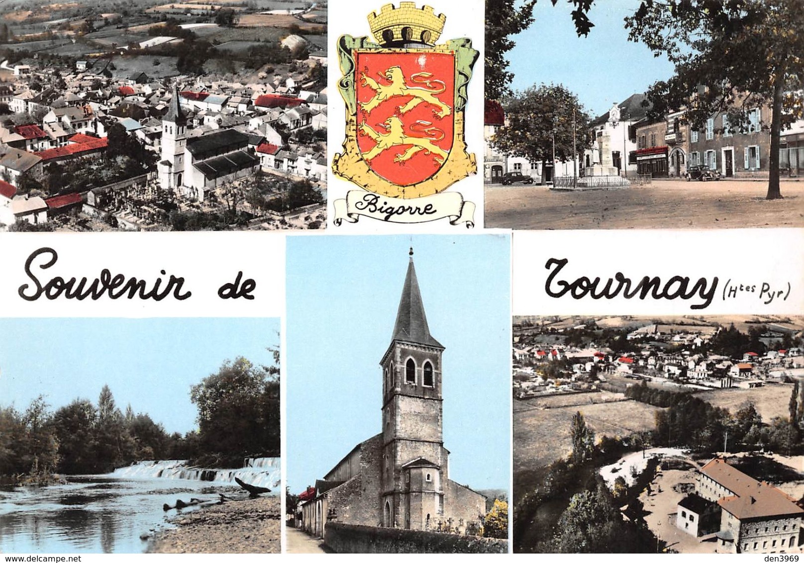 Souvenir De TOURNAY - Vues Multiples - Eglise - Blason - Tournay