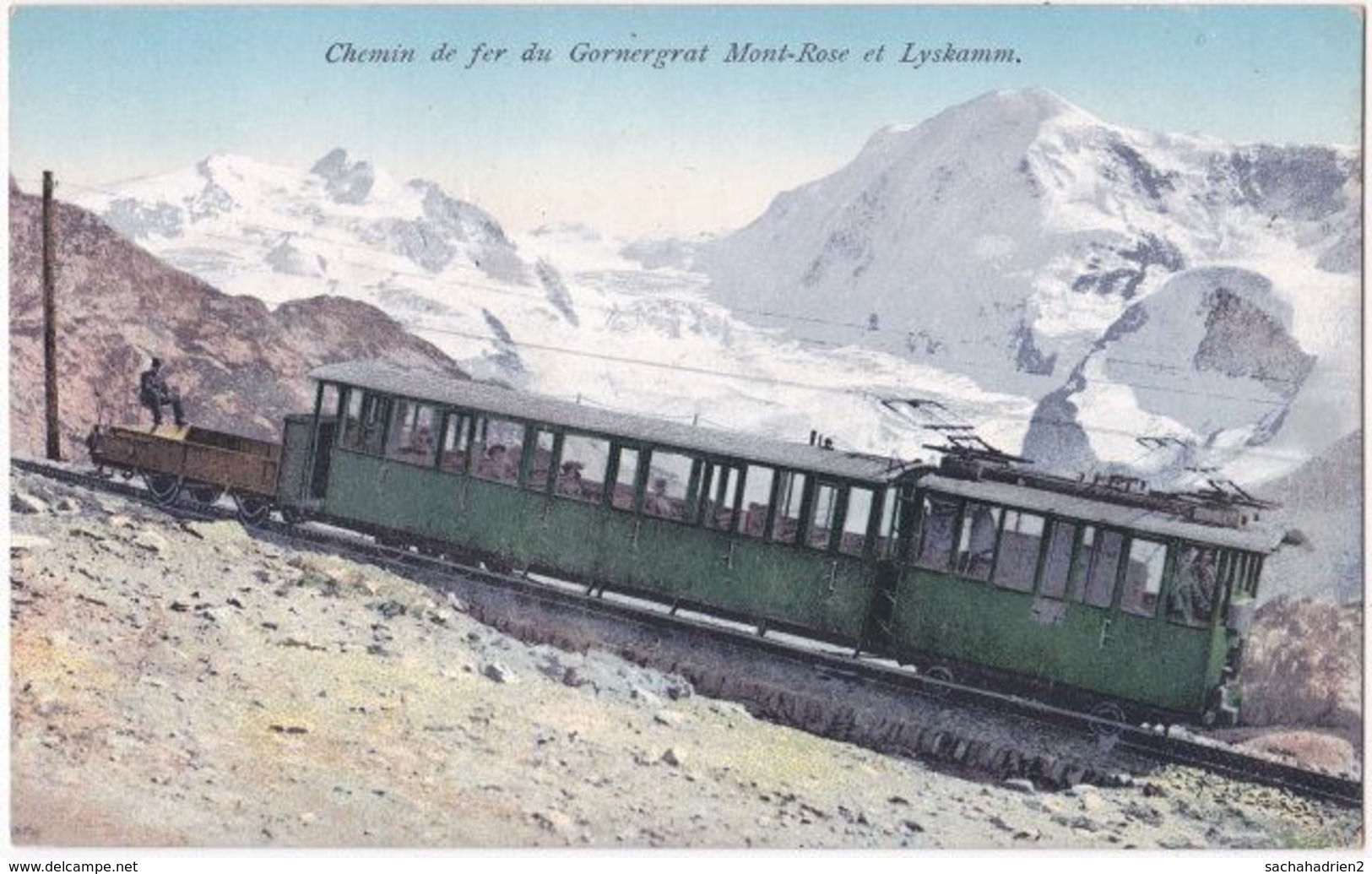 Chemin De Fer Du Gornergrat. Mont-Rose Et Lyskamm. 8237 - Other & Unclassified