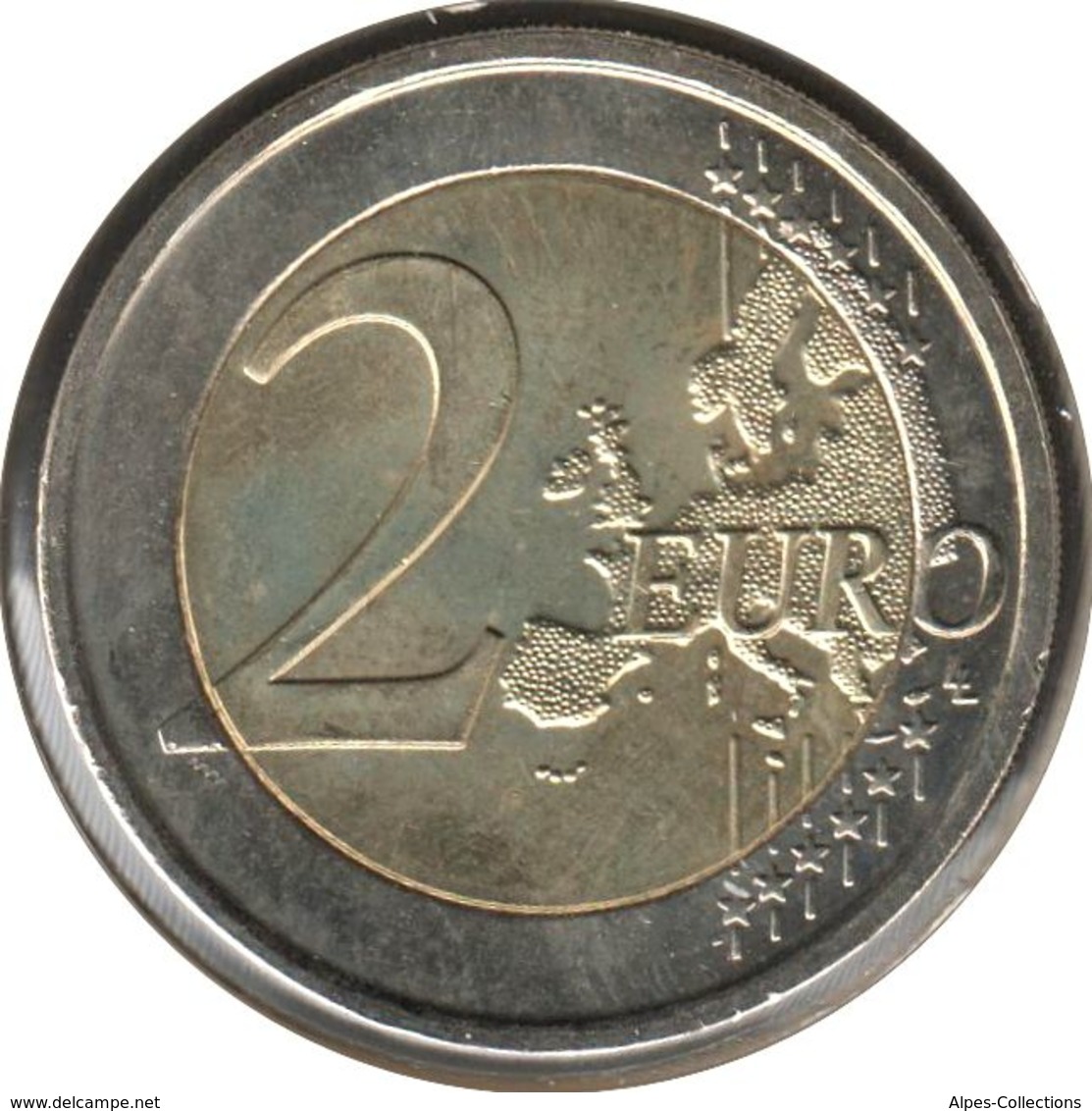 BE20010.2 - BELGIQUE - 2 Euros Commémo. Colorisée Présidence Du Conseil De L'UE - 2010 - Belgien