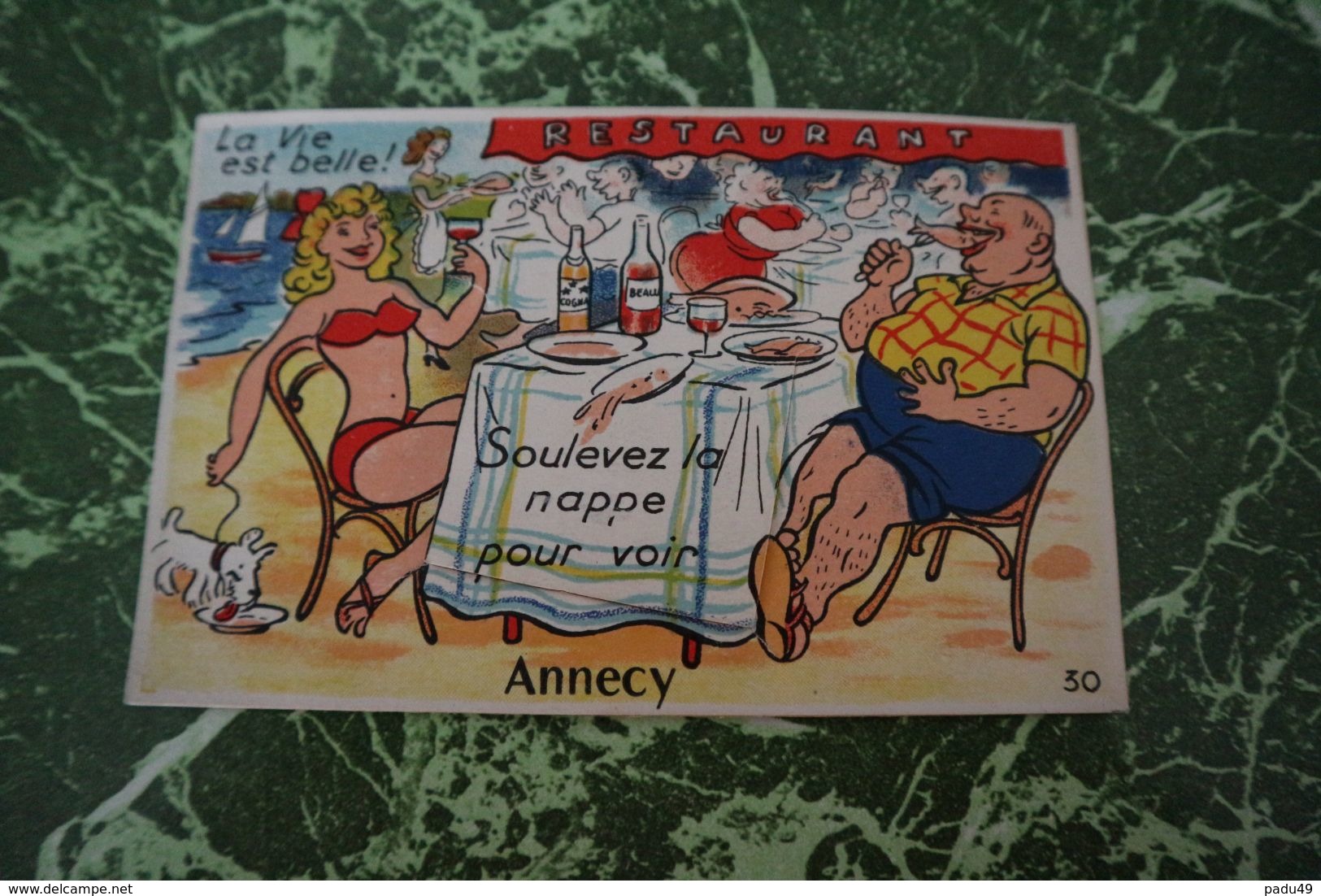 1 Carte Postale Systeme ANNECY - Annecy