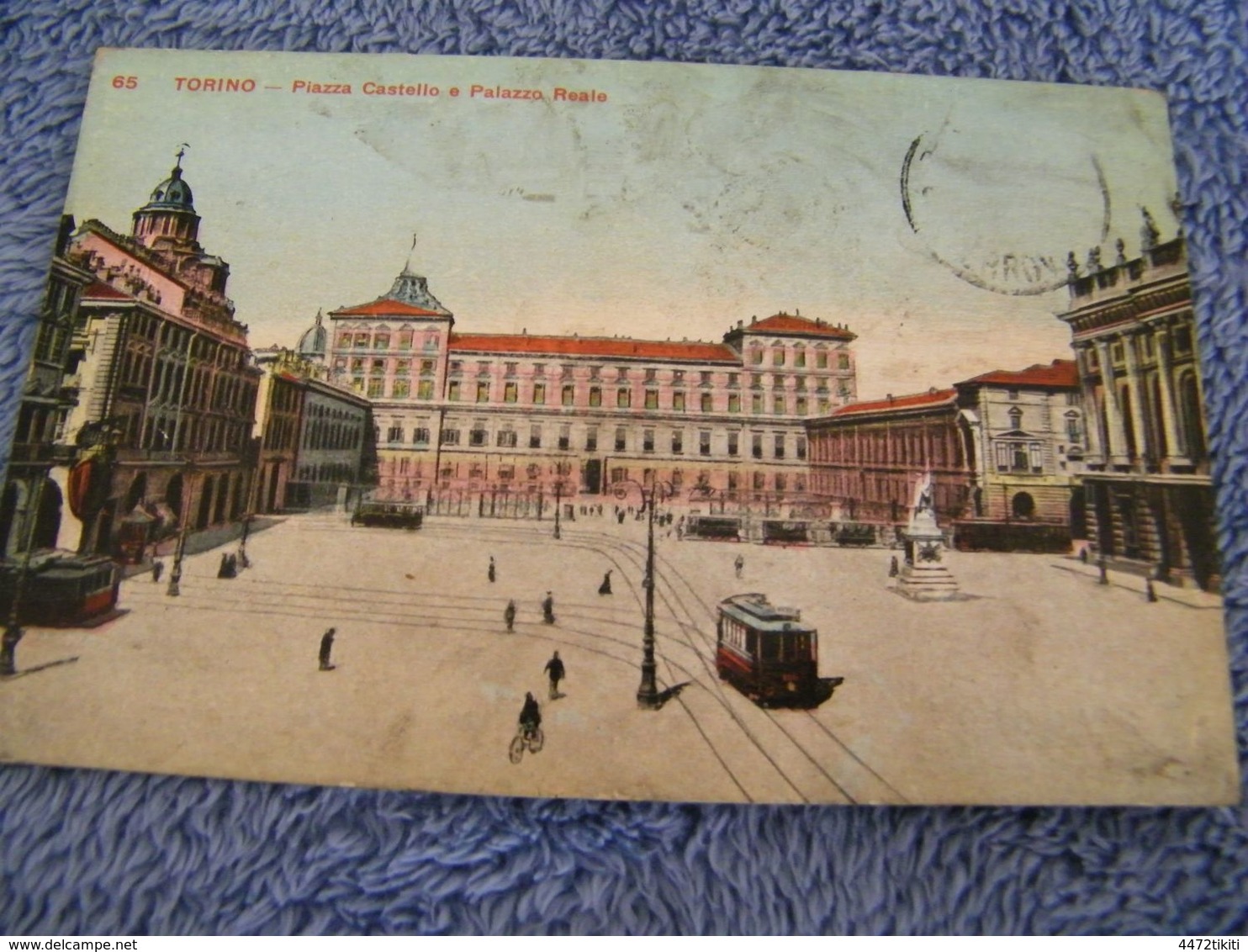 C.P.A.- Italie - Torino Turin - Piazza Castello E Palazzo Reale - 1923 - SUP - (DE 60) - Palazzo Reale