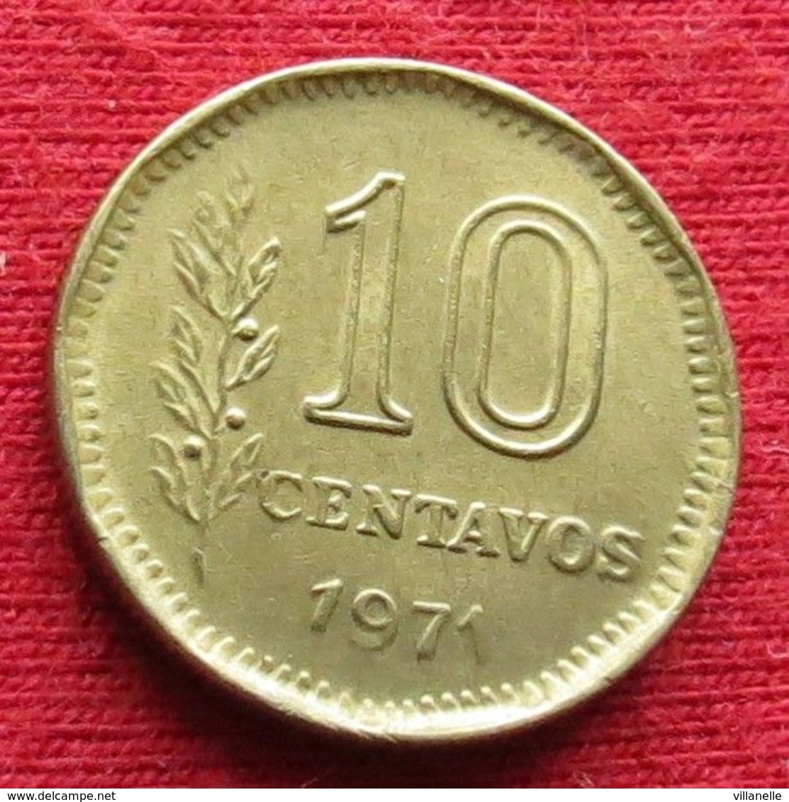 Argentina 10 Centavos 1971 KM# 66  Argentine Argentinie - Argentina