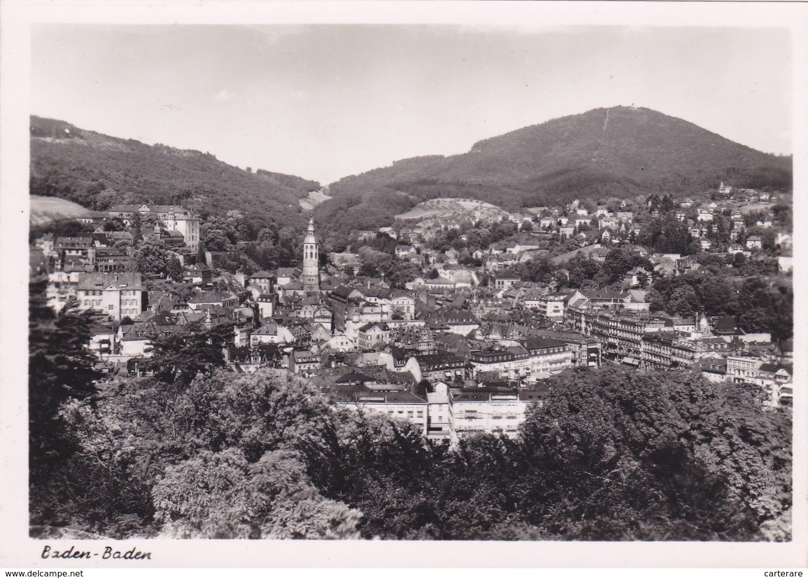 ALLEMAGNE,GERMANY,DEUTSCHLAND,BADE WURTEMBERG,LAND,BADEN-BADEN,CARTE PHOTO - Baden-Baden