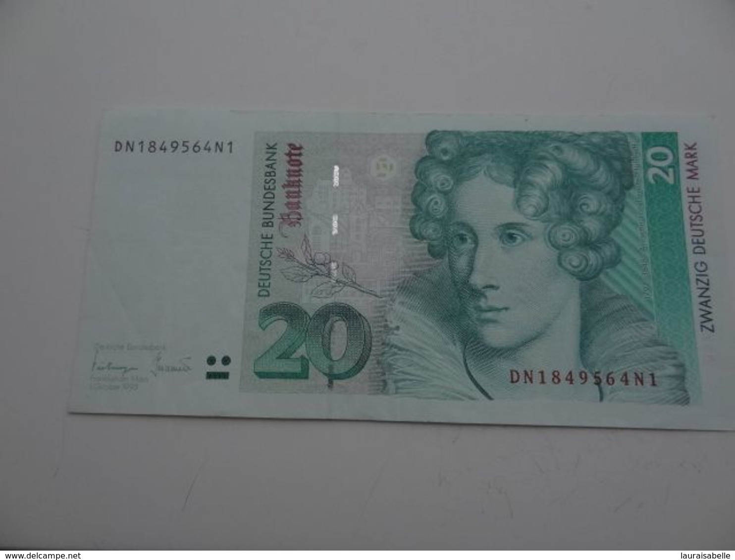 20 DM 1993 - 10 Deutsche Mark