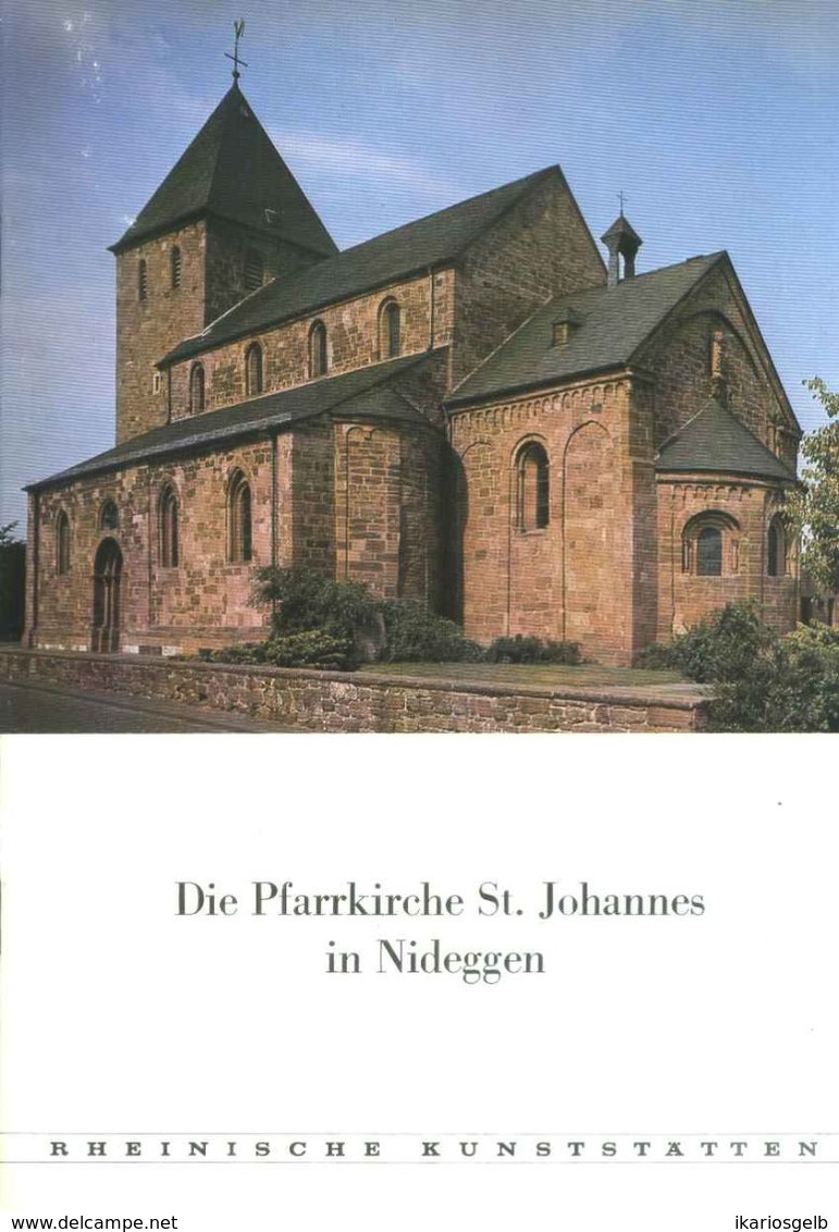 Nideggen B Düren Eifel Pfarrkirche St.Johannes 1977 Heimatbuch Rheinische Kunststätten - Verein Für Denkmalpflege - Architecture